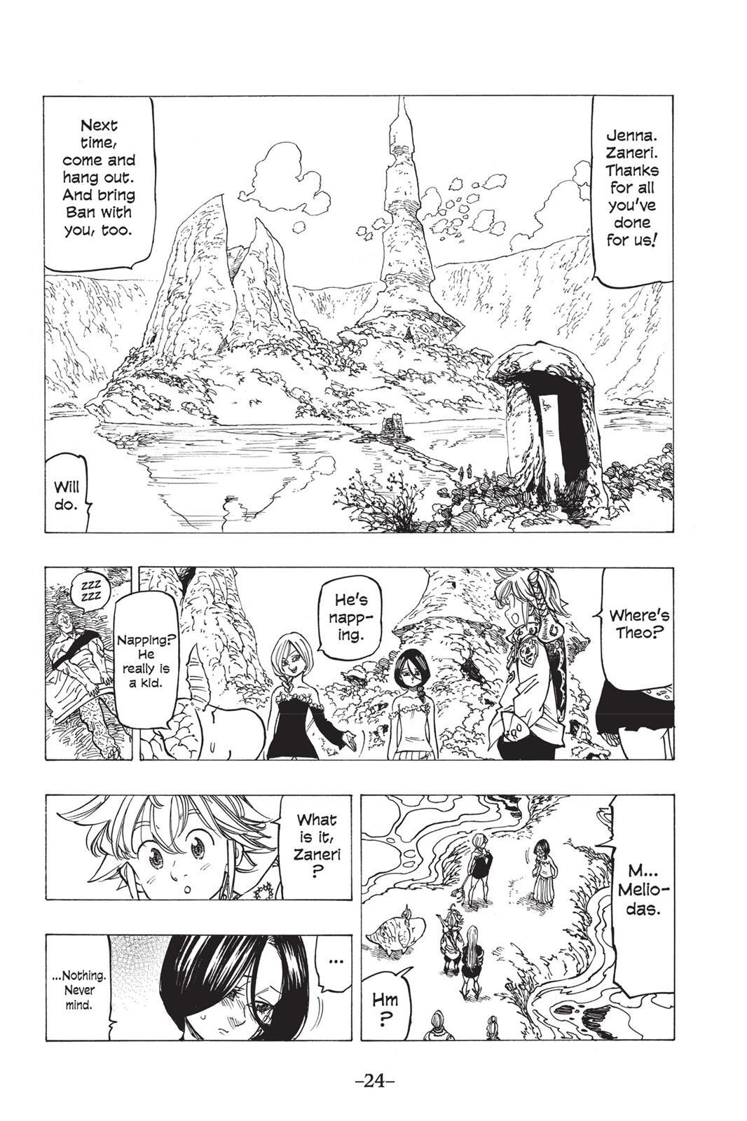 Read The Seven Deadly Sins- Seven Days Manga Online