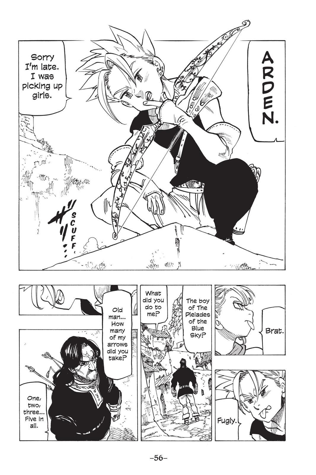 Read The Seven Deadly Sins- Seven Days Manga Online