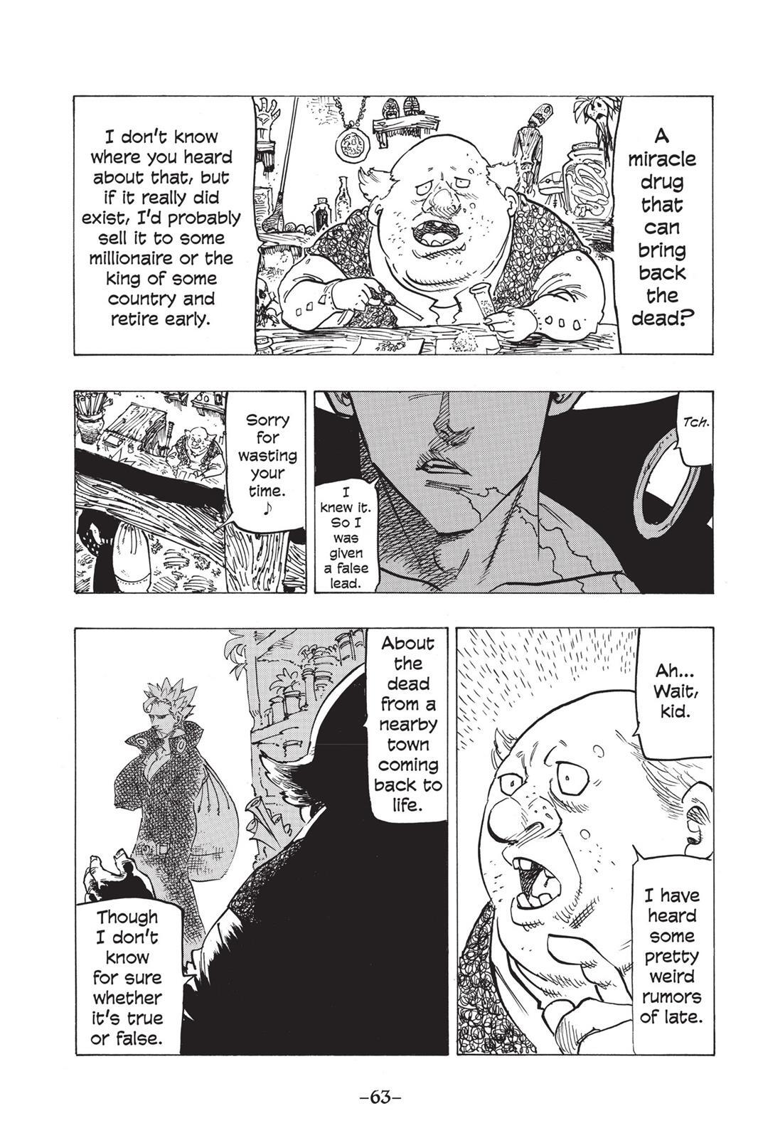 Read The Seven Deadly Sins- Seven Days Manga Online