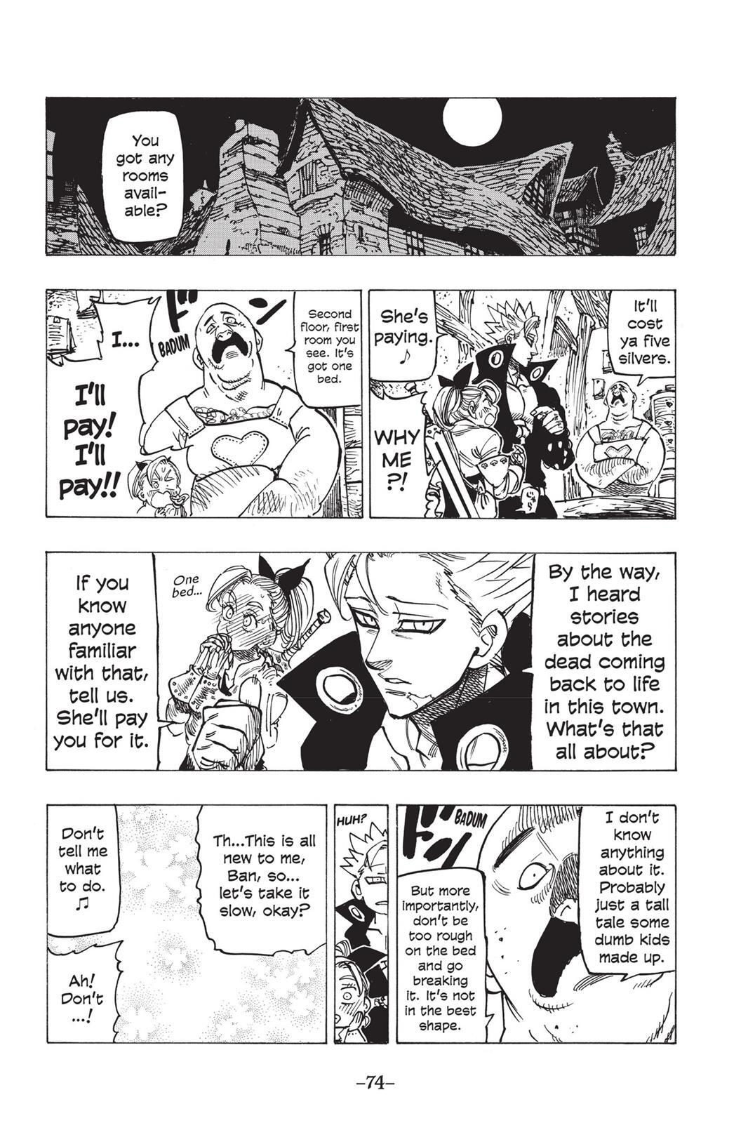 Read The Seven Deadly Sins- Seven Days Manga Online