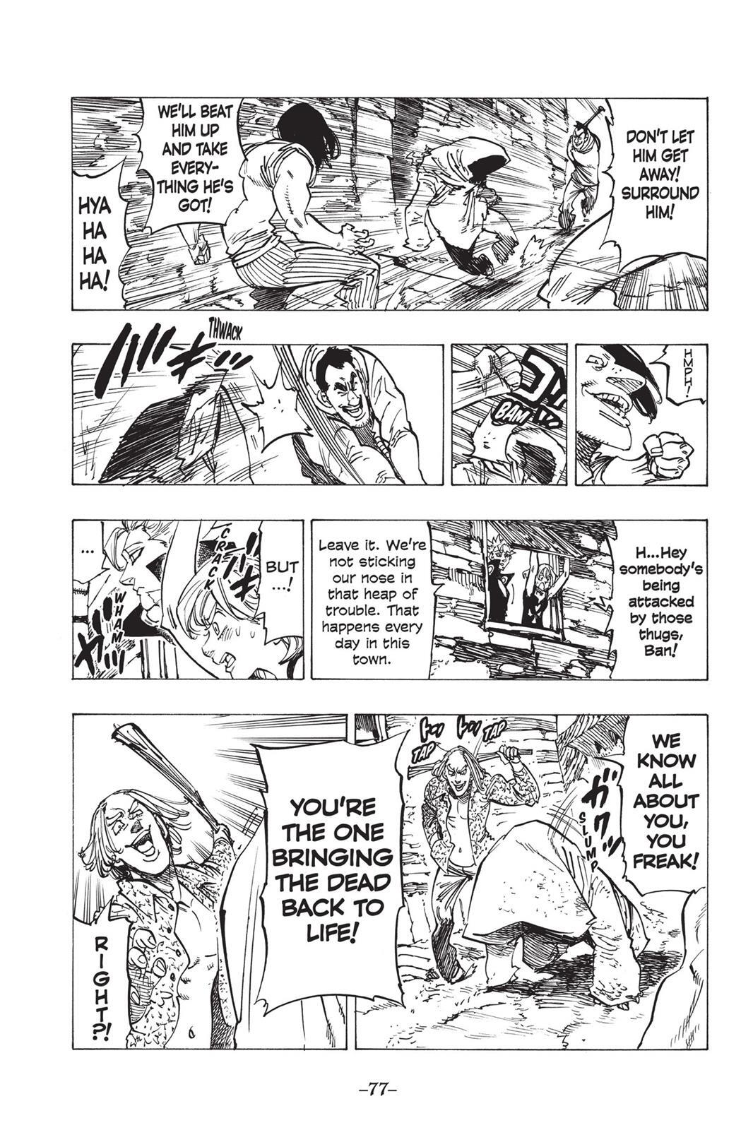 Read The Seven Deadly Sins- Seven Days Manga Online