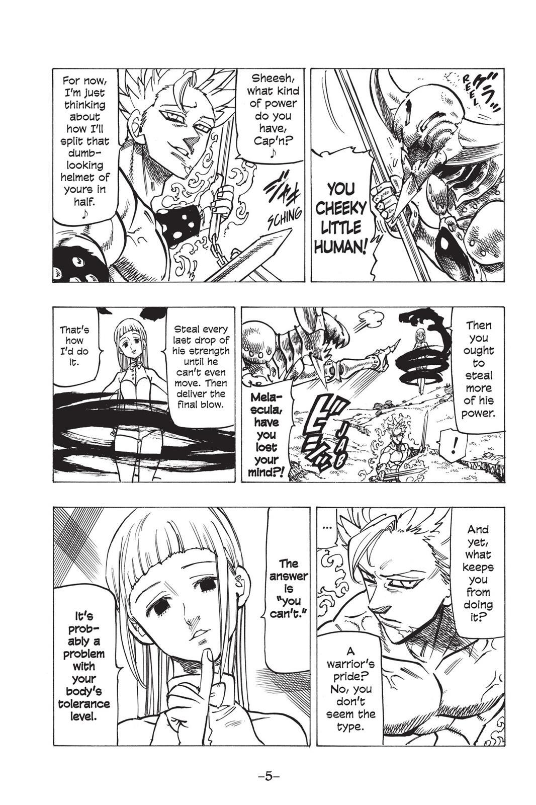 Read The Seven Deadly Sins- Seven Days Manga Online