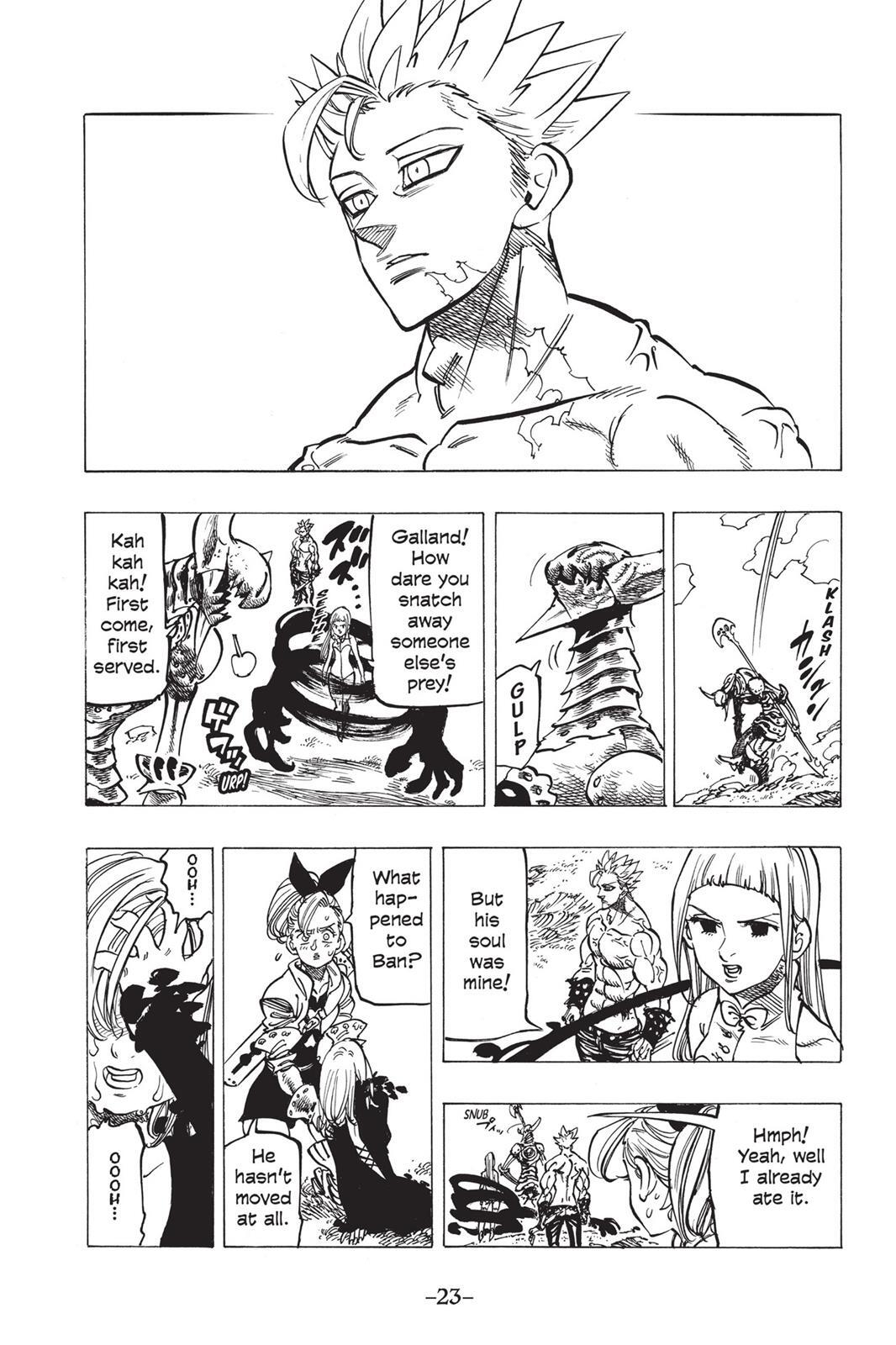 Read The Seven Deadly Sins- Seven Days Manga Online