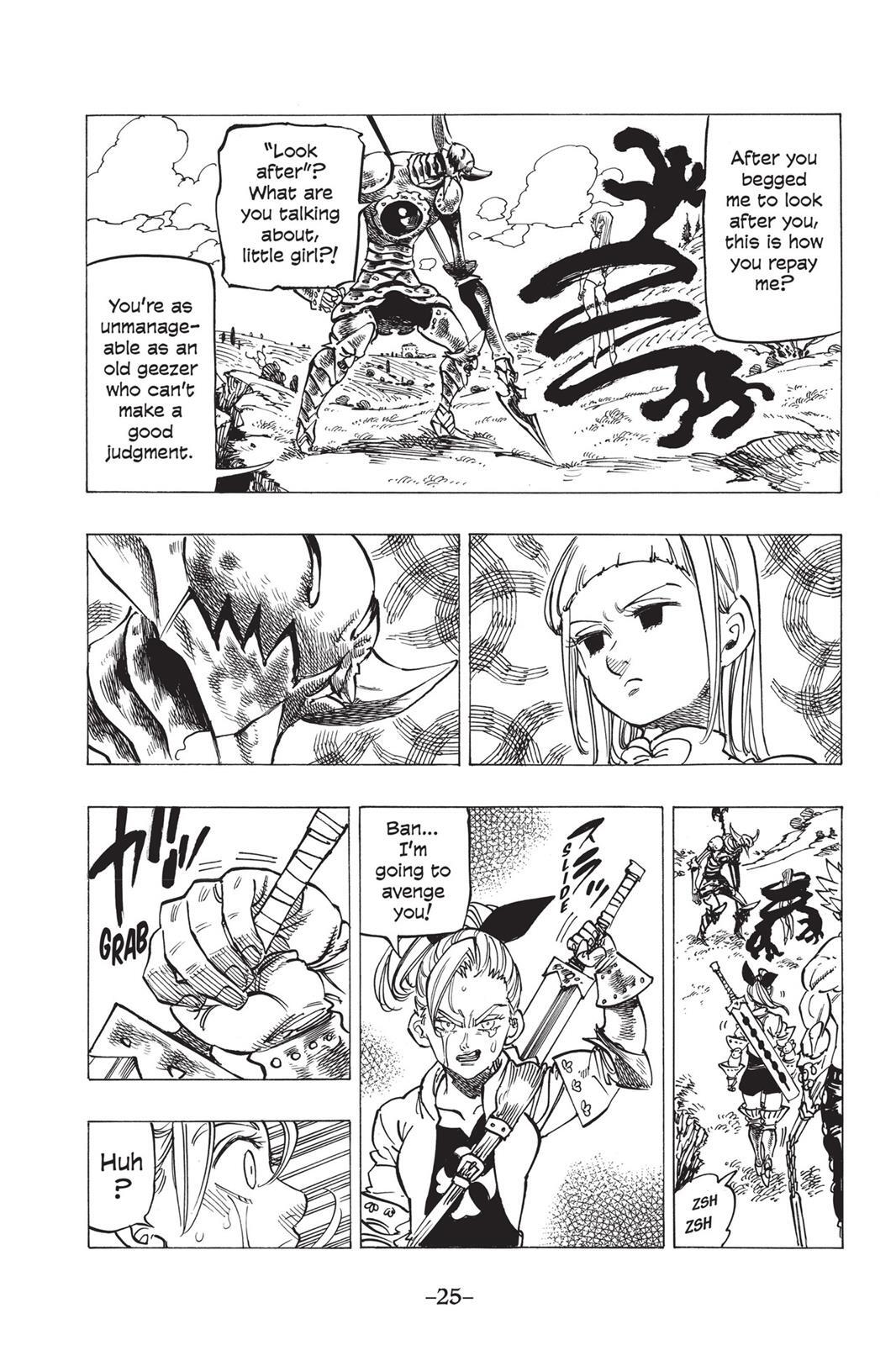 Read The Seven Deadly Sins- Seven Days Manga Online