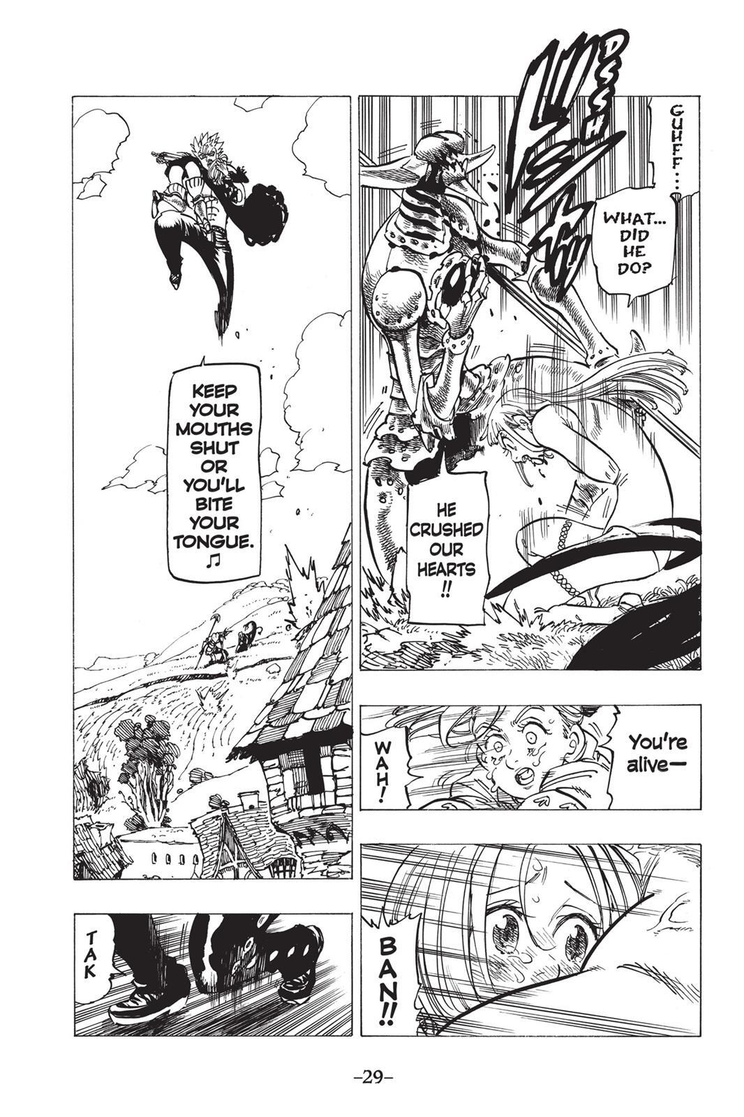 Read The Seven Deadly Sins- Seven Days Manga Online