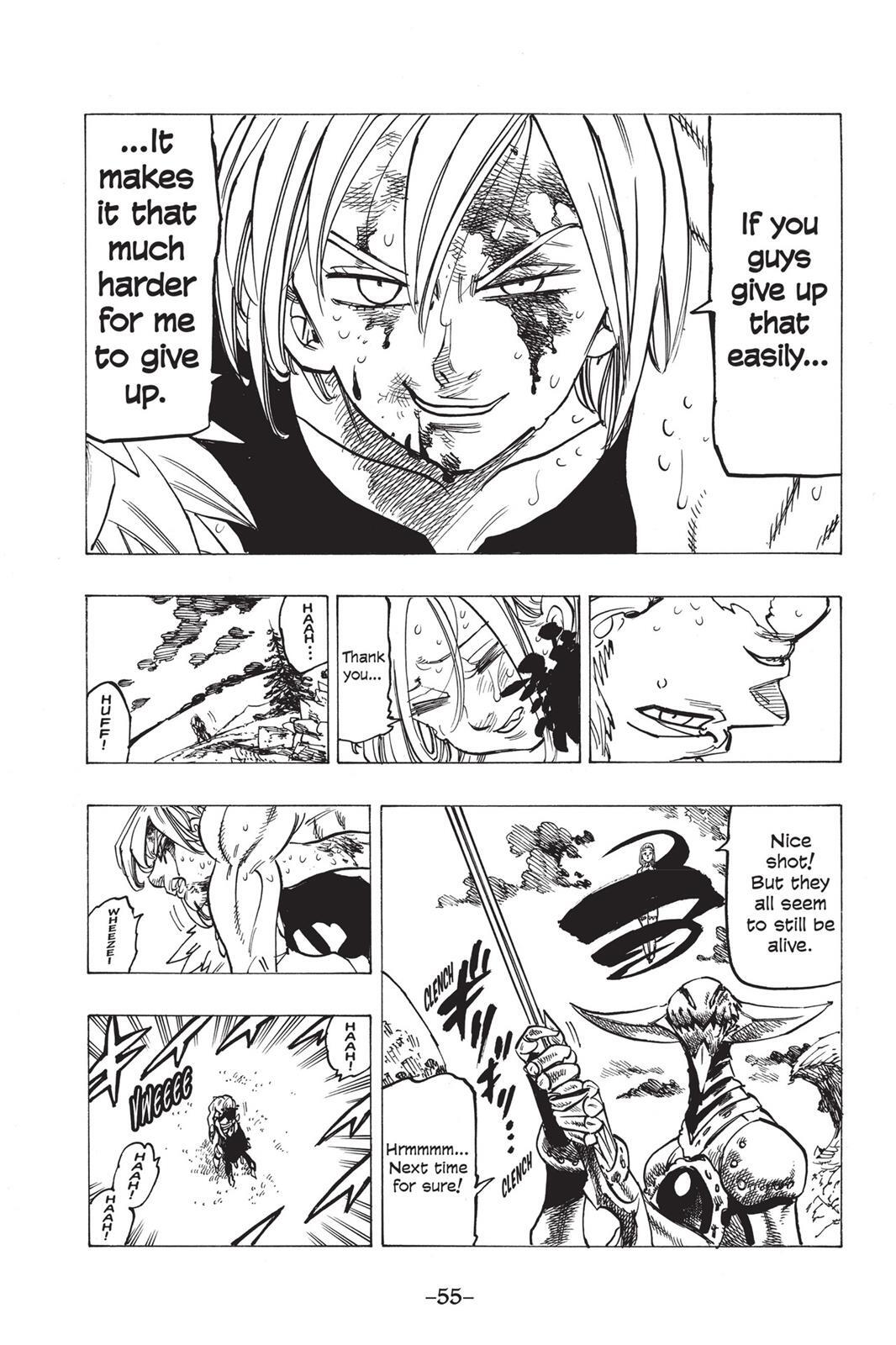 Read The Seven Deadly Sins- Seven Days Manga Online