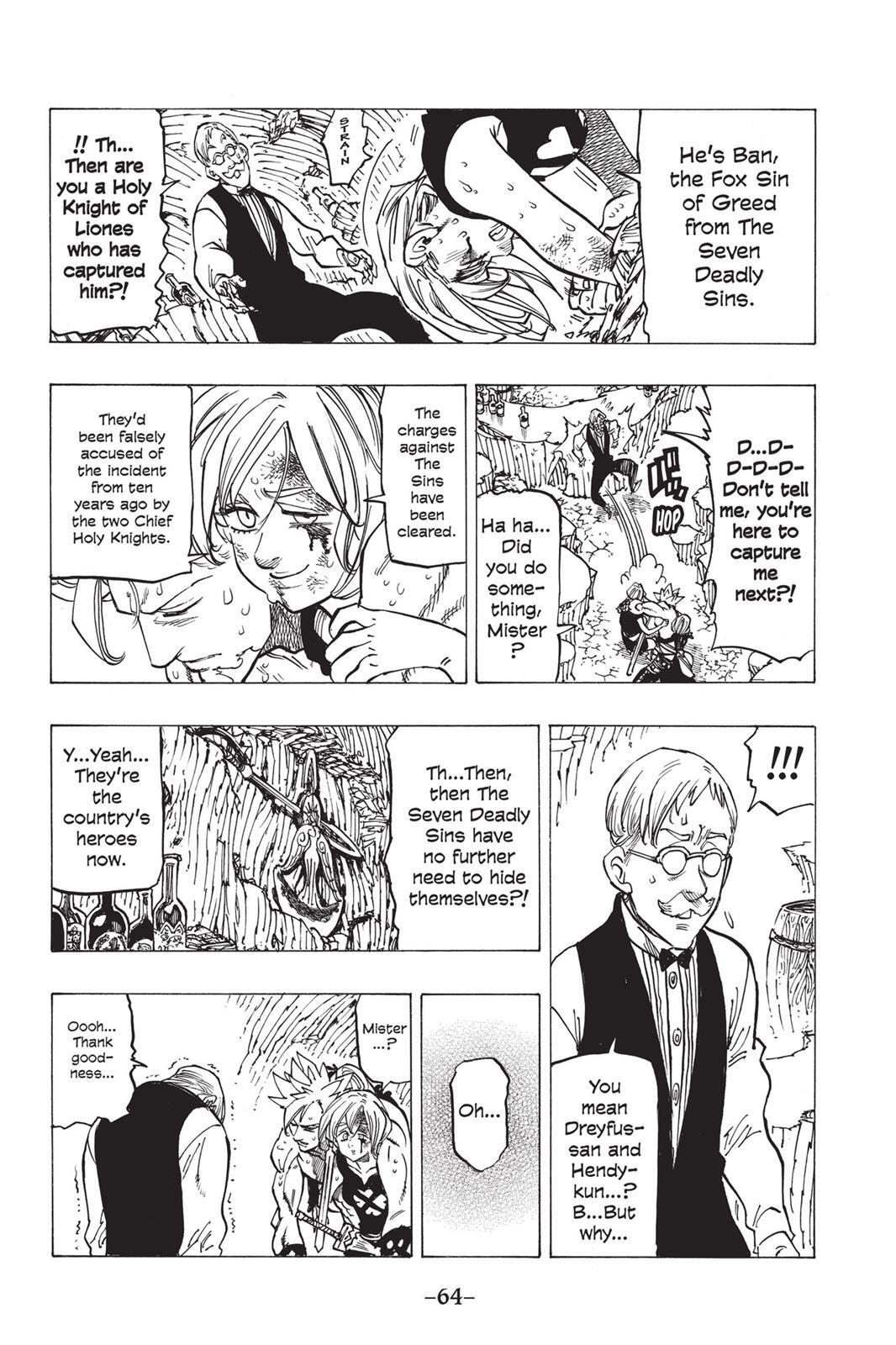 Read The Seven Deadly Sins- Seven Days Manga Online