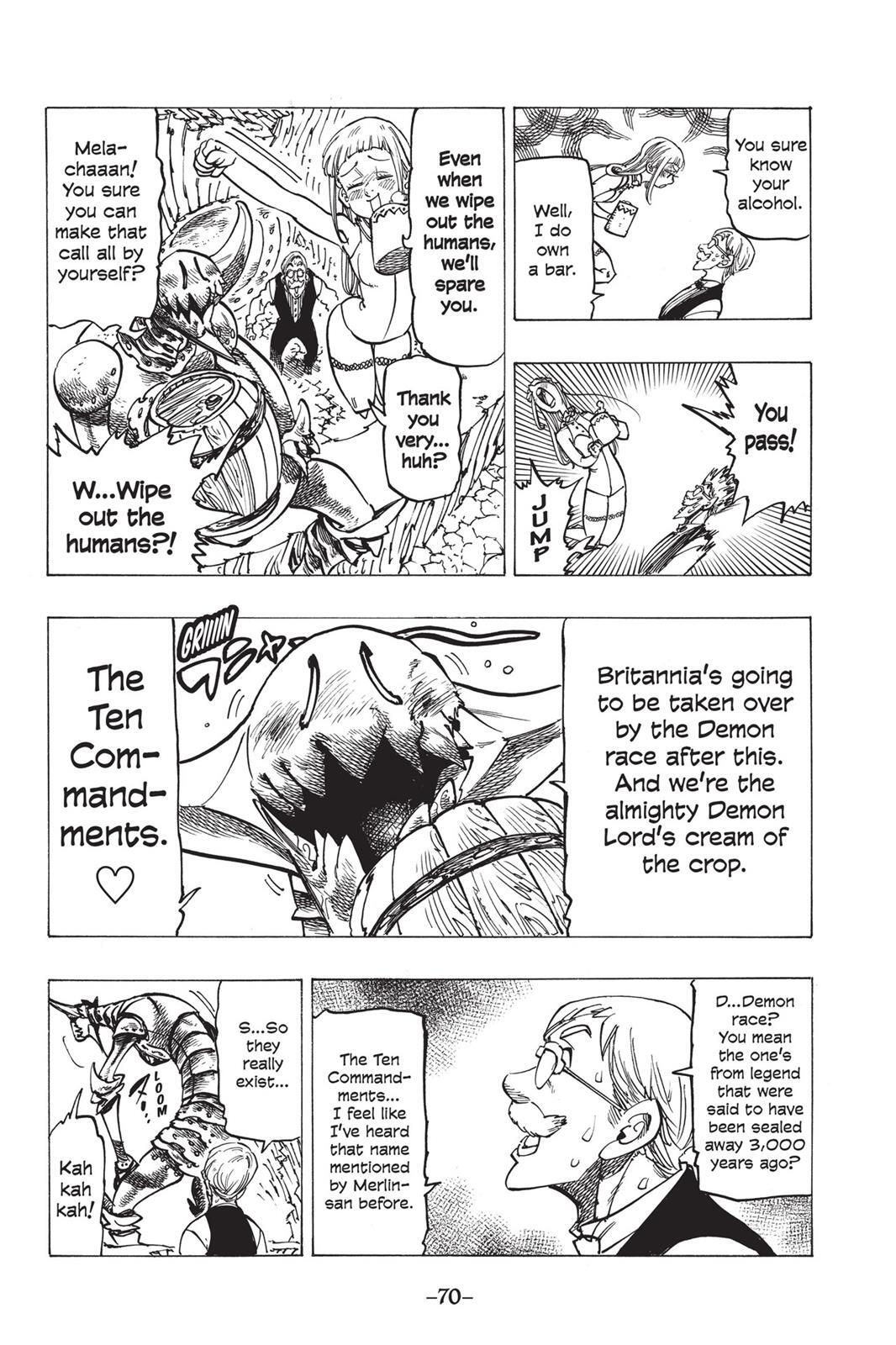 Read The Seven Deadly Sins- Seven Days Manga Online