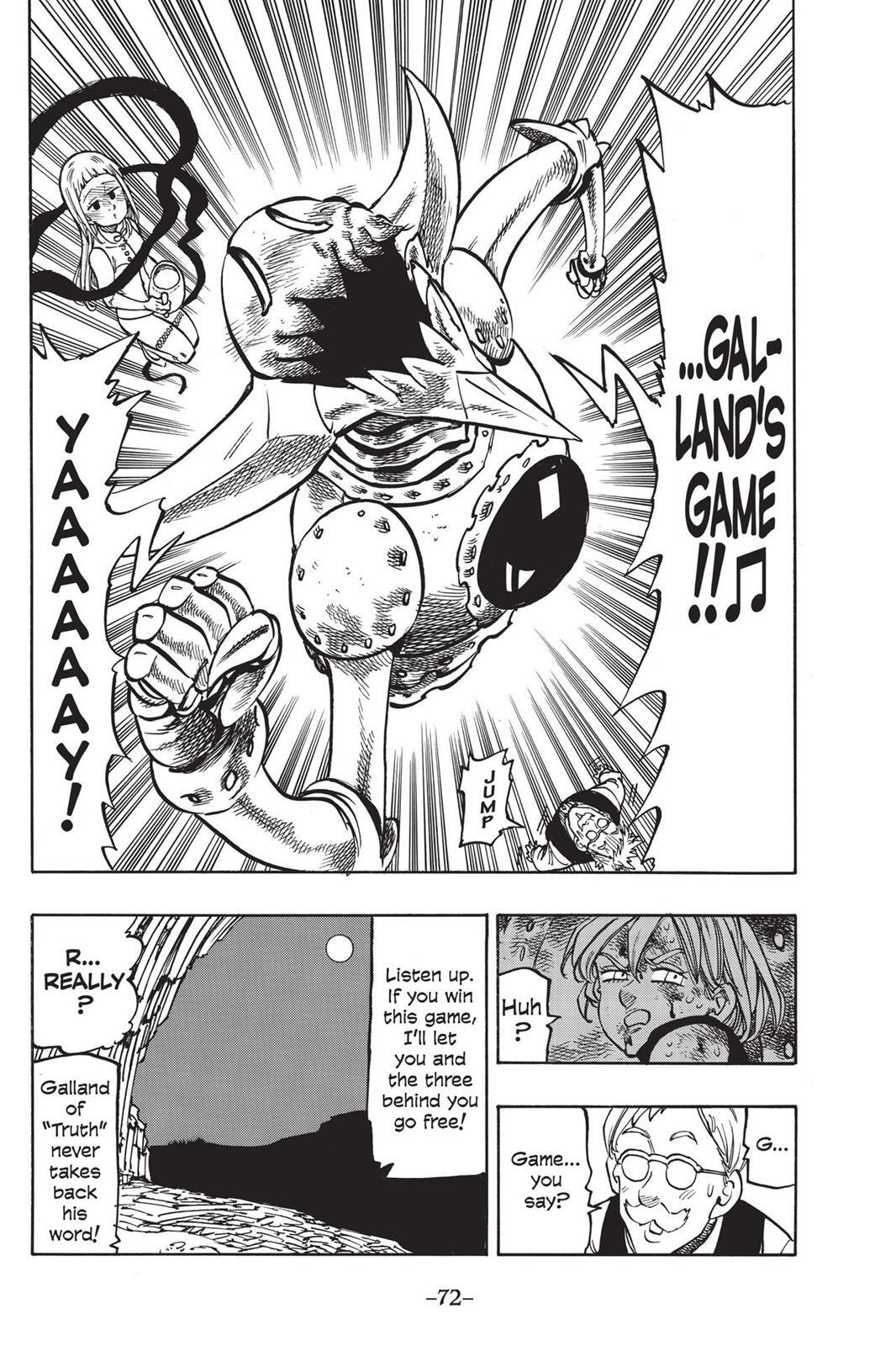 Read The Seven Deadly Sins- Seven Days Manga Online