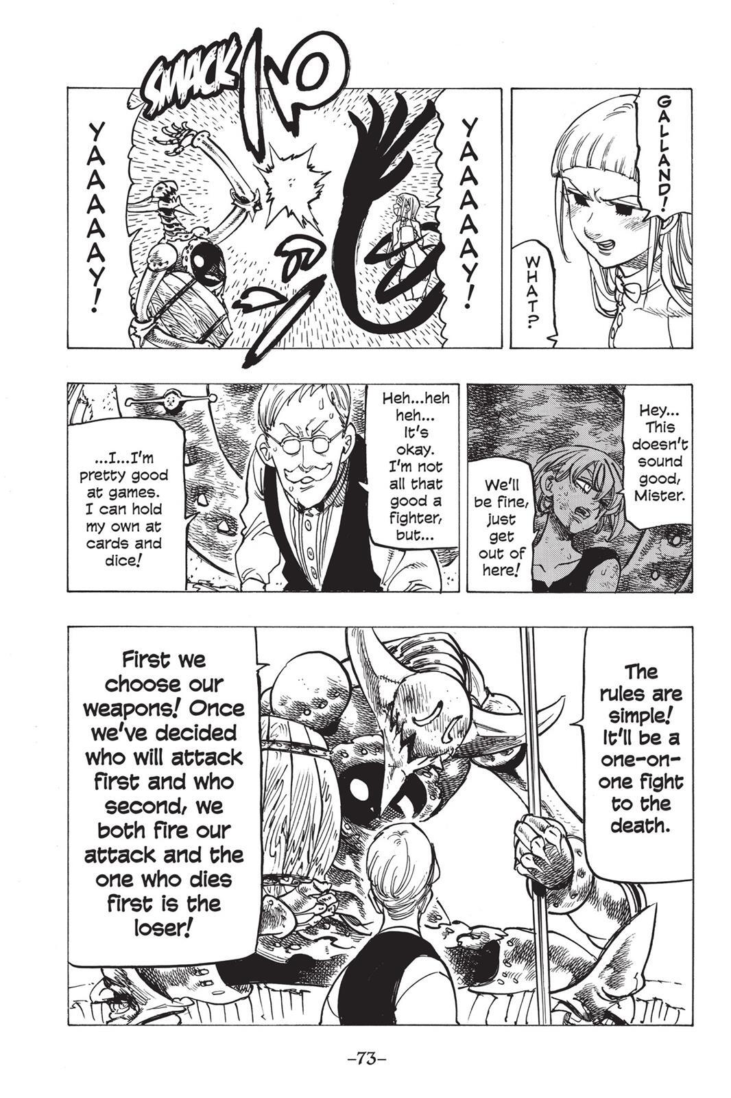 Read The Seven Deadly Sins- Seven Days Manga Online