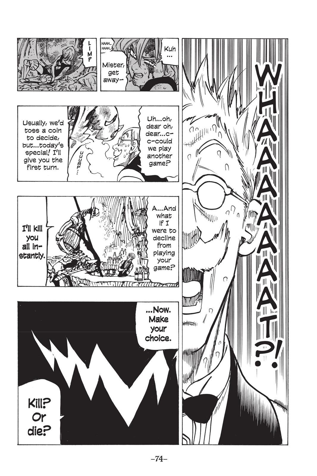 Read The Seven Deadly Sins- Seven Days Manga Online