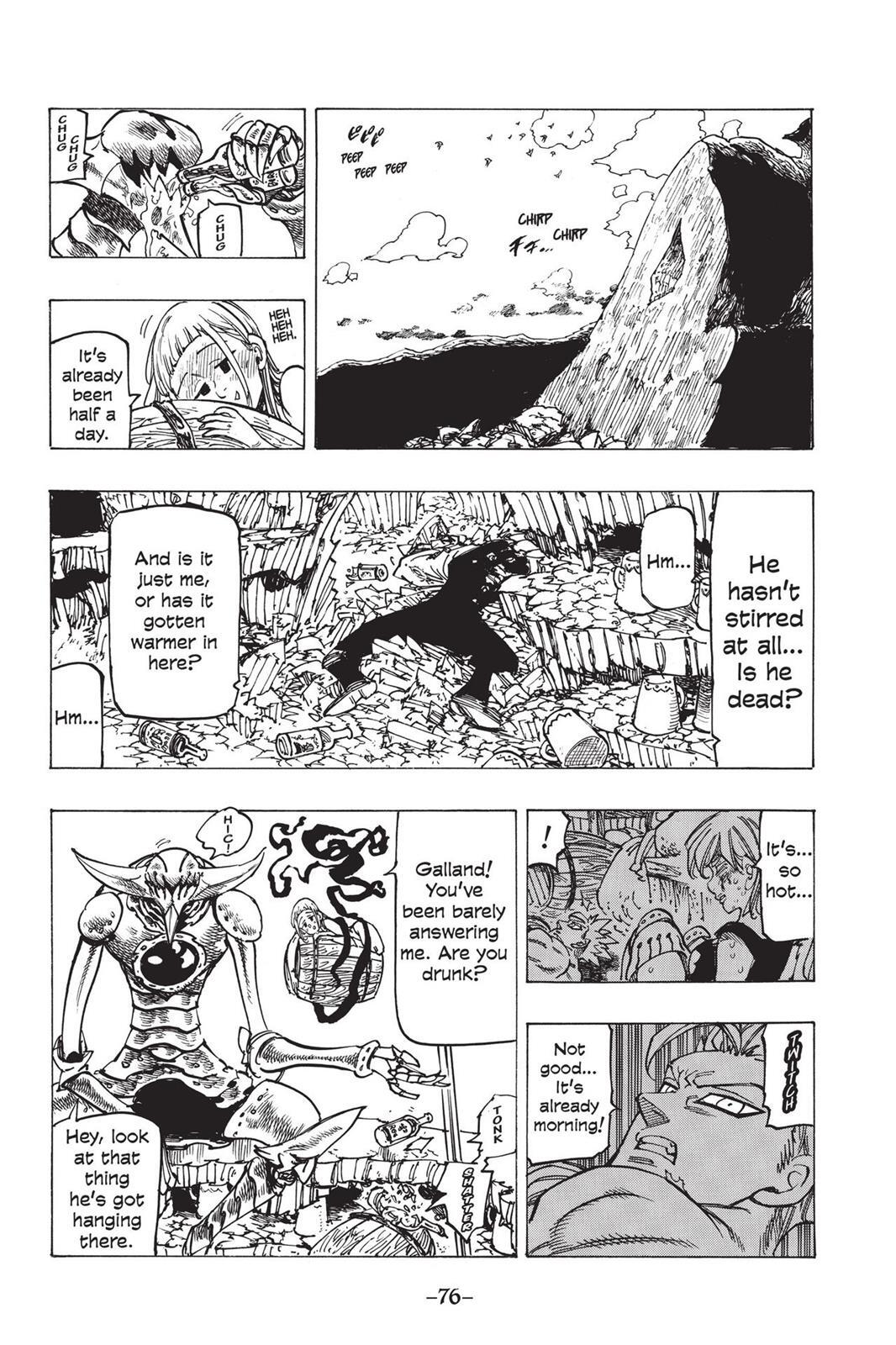 Read The Seven Deadly Sins- Seven Days Manga Online