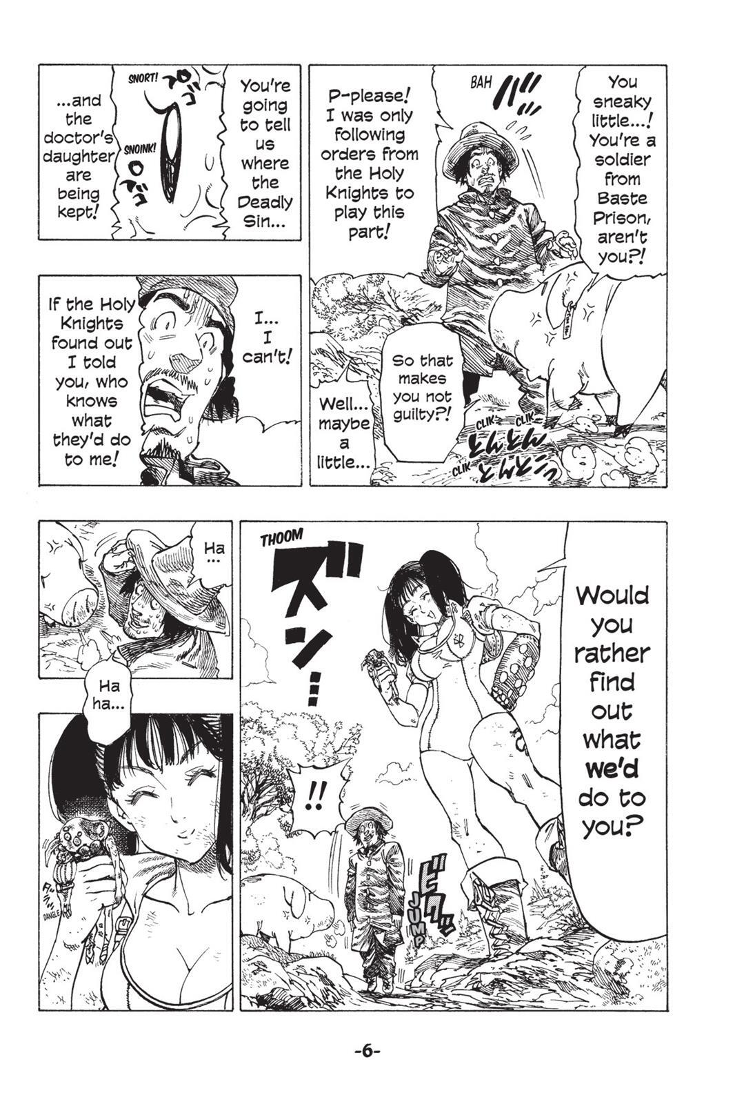 Read The Seven Deadly Sins- Seven Days Manga Online