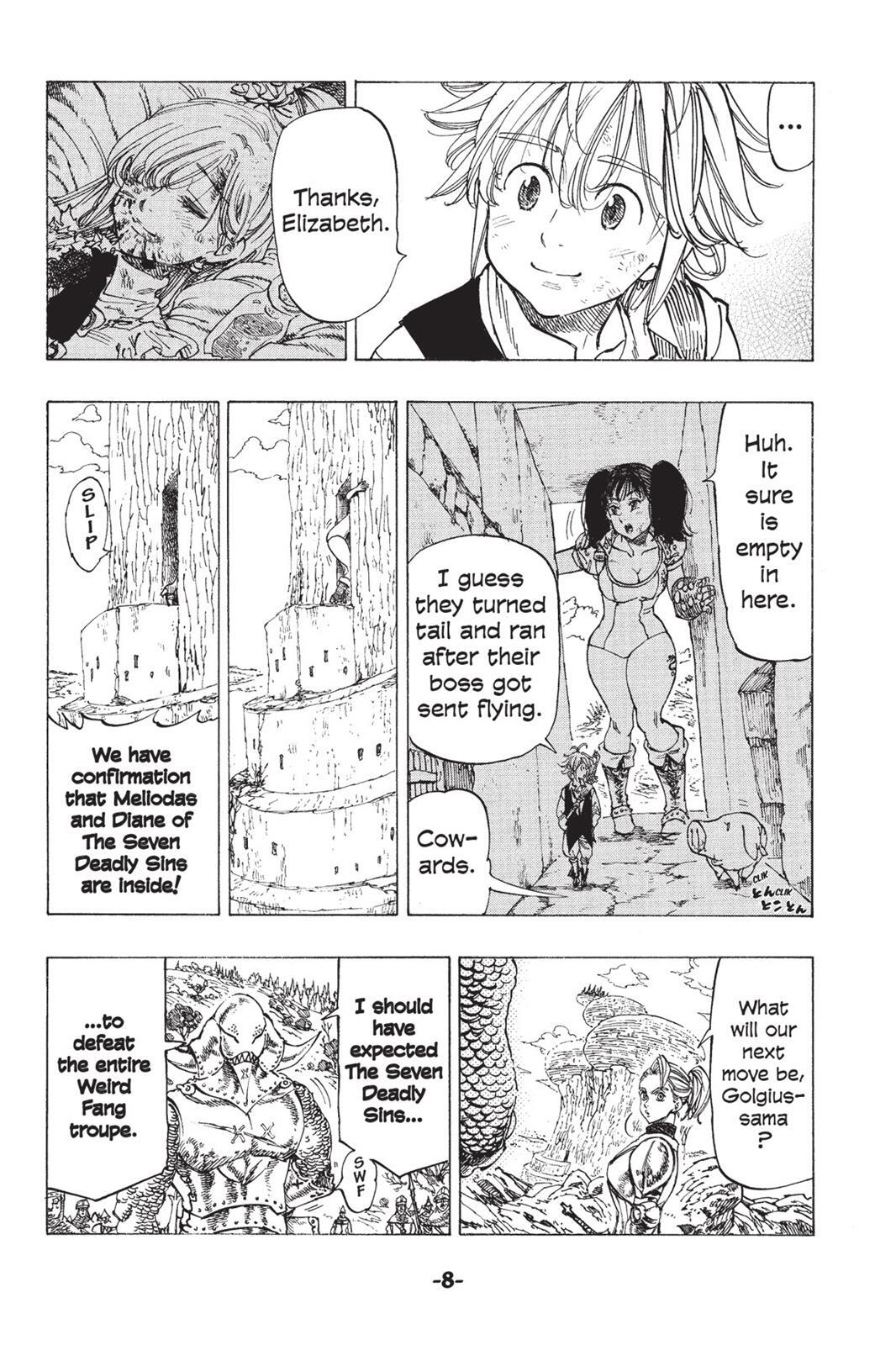 Read The Seven Deadly Sins- Seven Days Manga Online