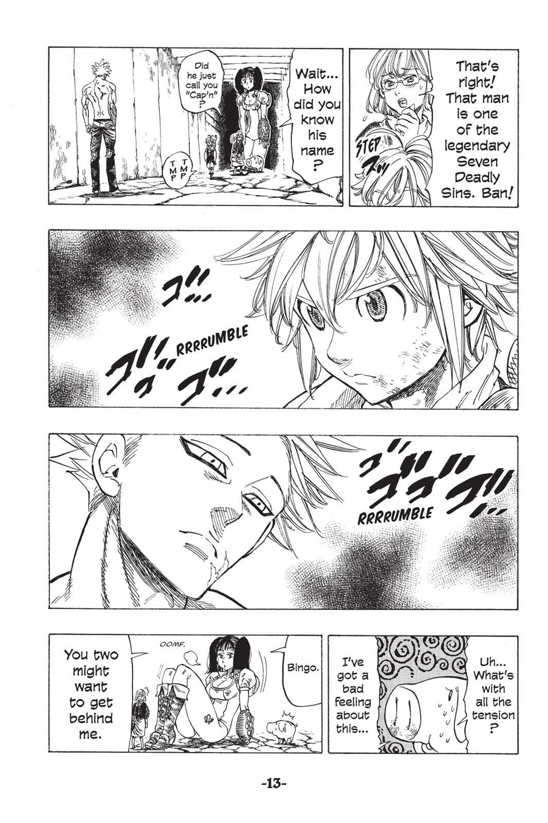 Read The Seven Deadly Sins- Seven Days Manga Online