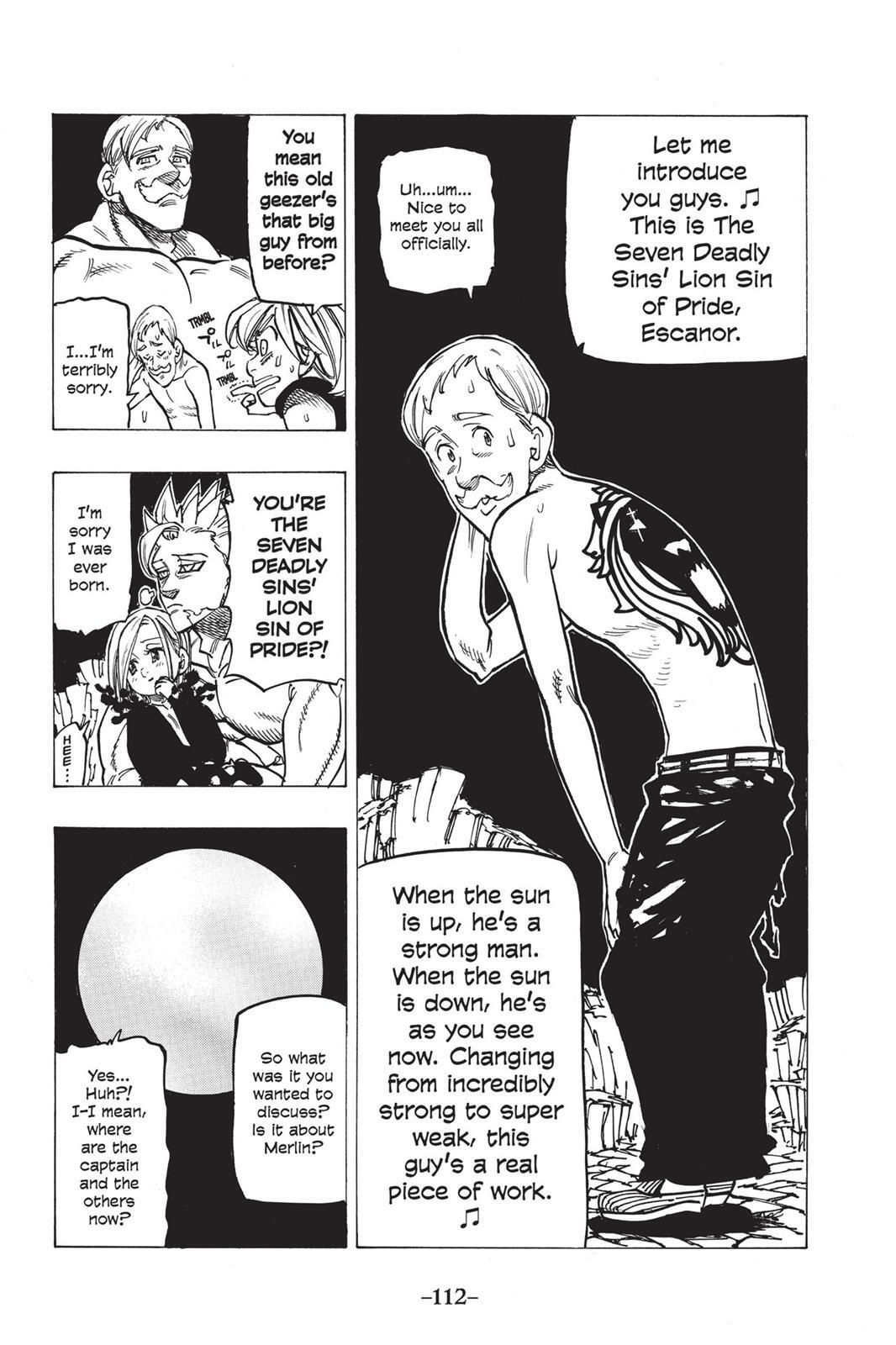 Read The Seven Deadly Sins- Seven Days Manga Online