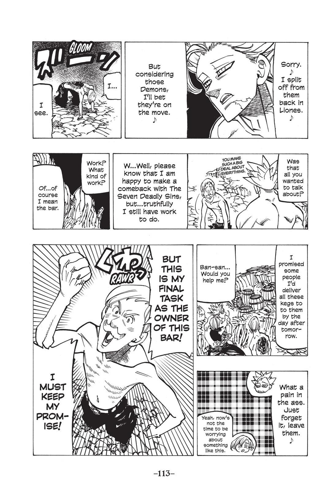 Read The Seven Deadly Sins- Seven Days Manga Online