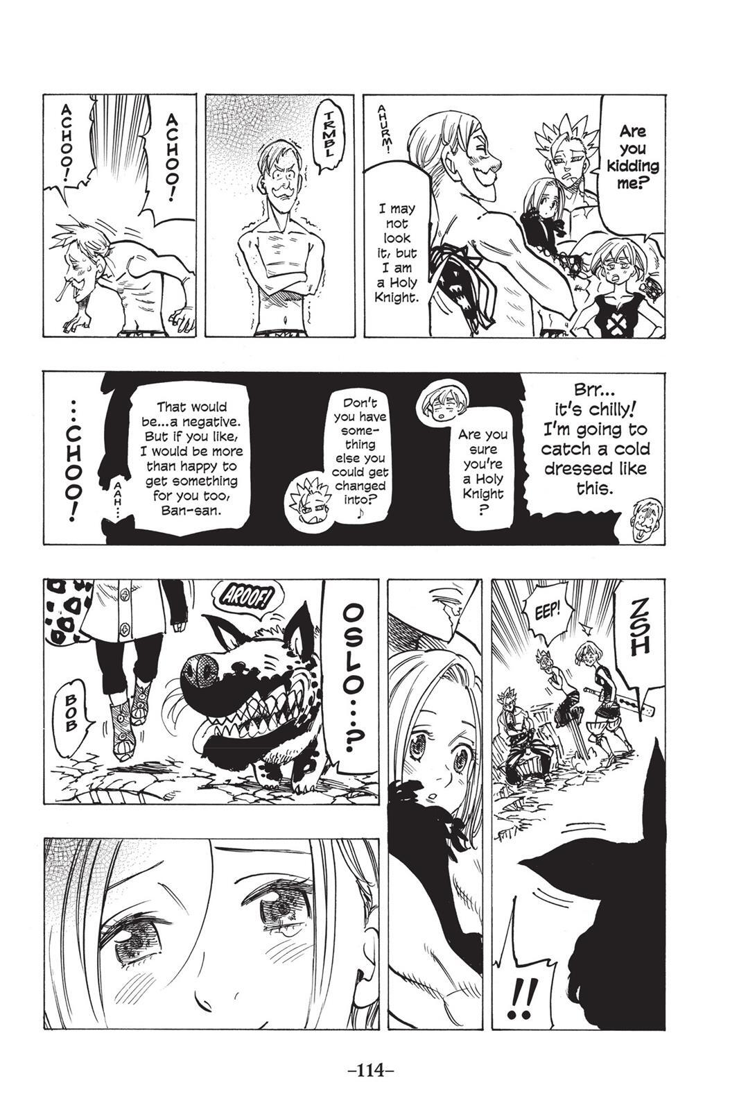 Read The Seven Deadly Sins- Seven Days Manga Online