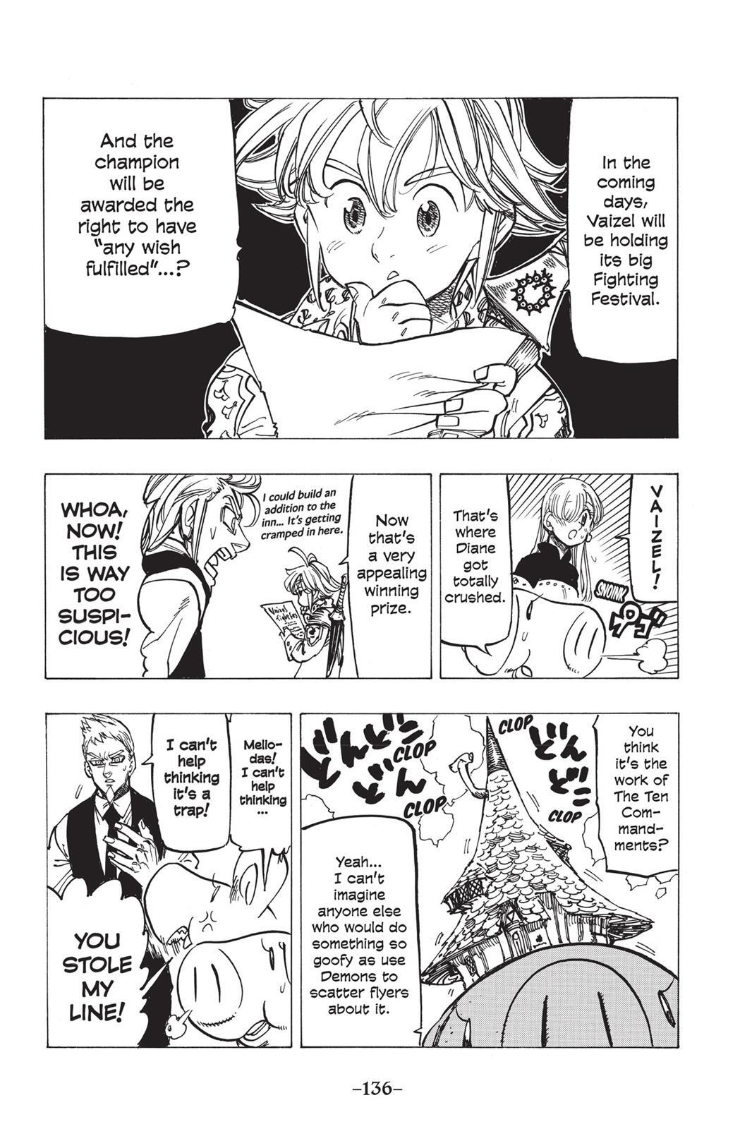 Read The Seven Deadly Sins- Seven Days Manga Online