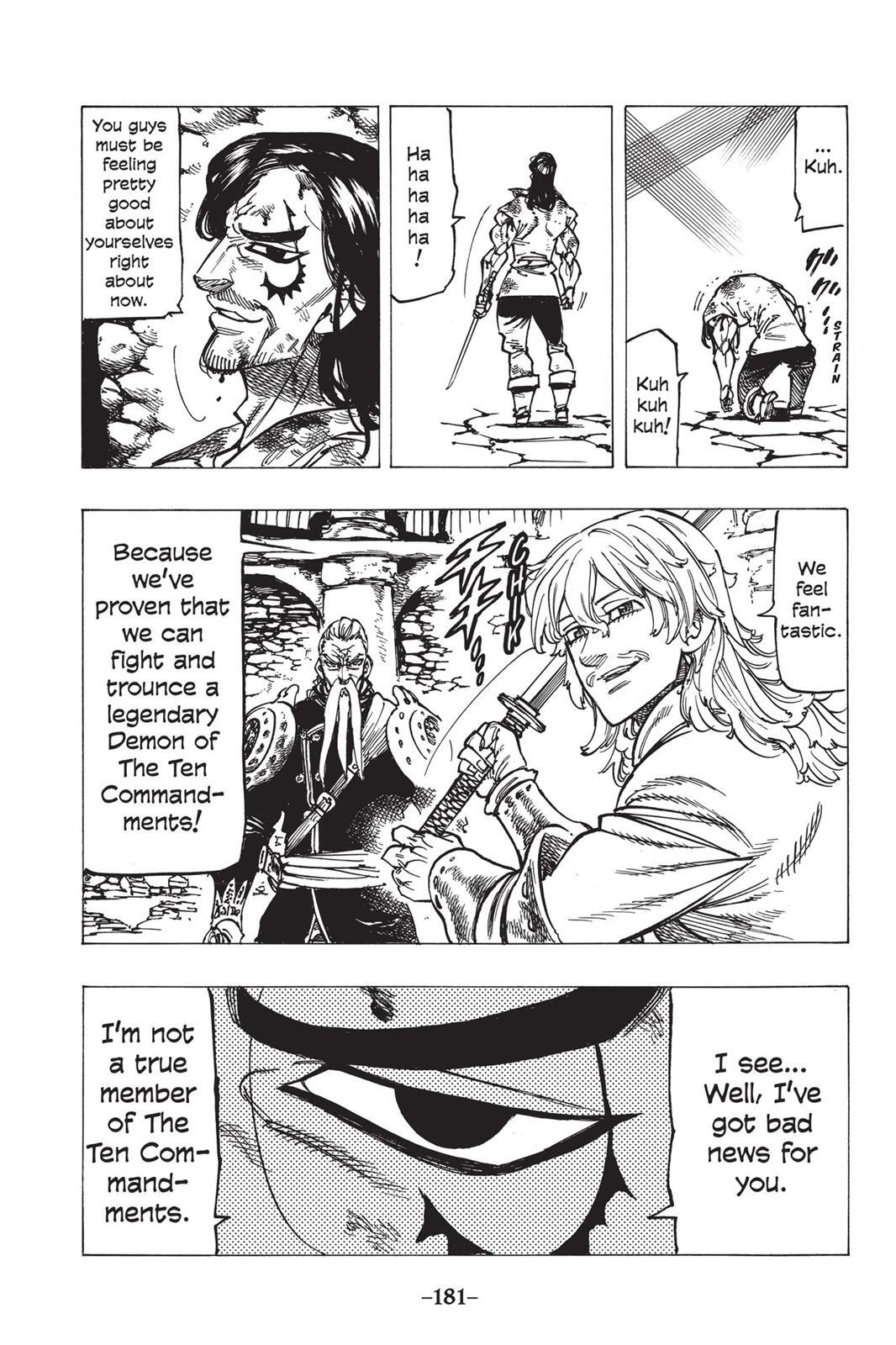 Read The Seven Deadly Sins- Seven Days Manga Online