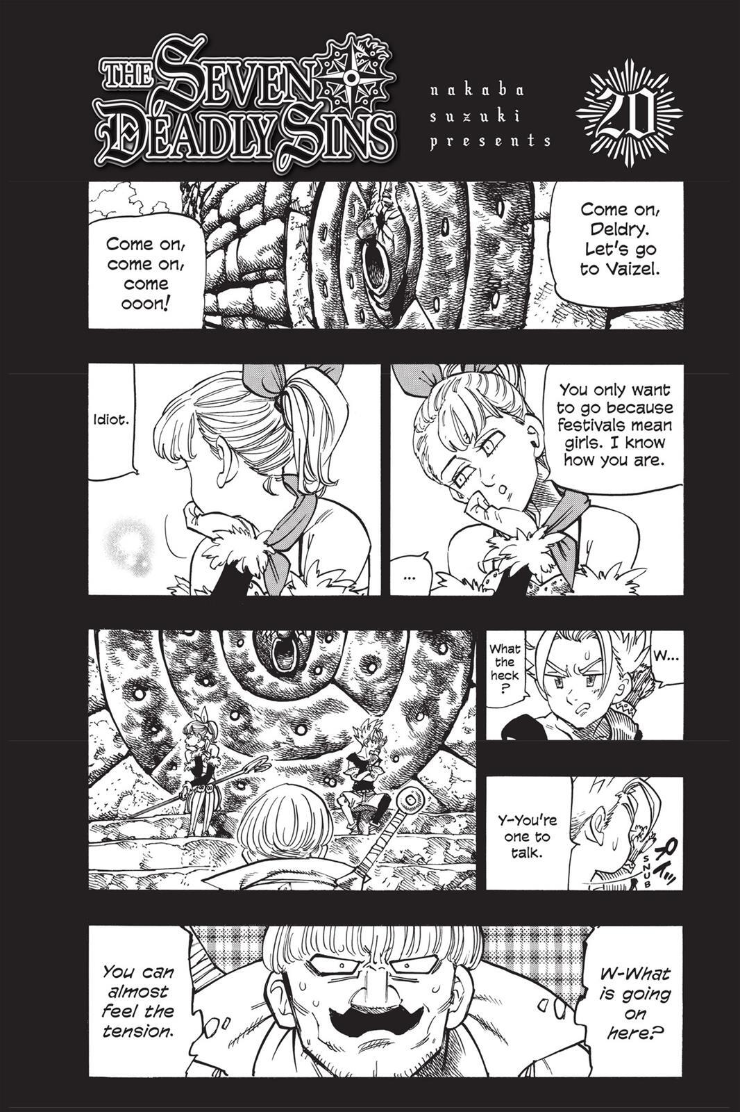 Read The Seven Deadly Sins- Seven Days Manga Online