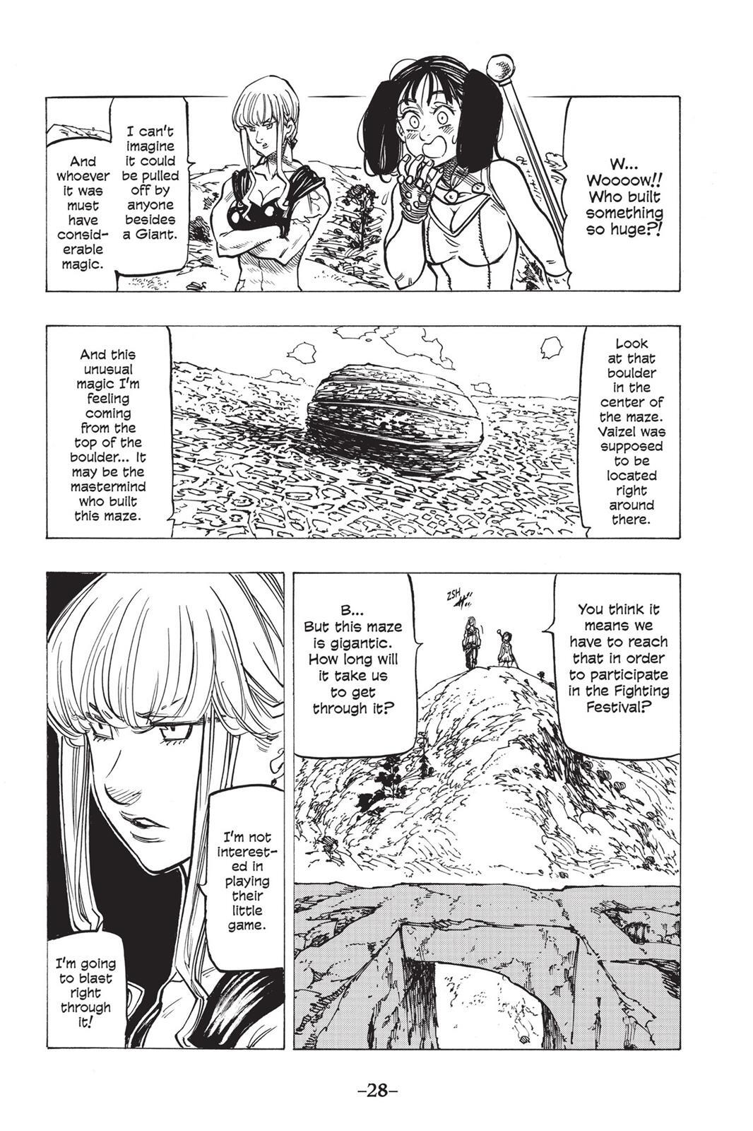Read The Seven Deadly Sins- Seven Days Manga Online
