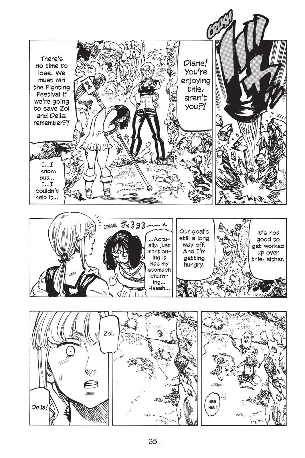 Read The Seven Deadly Sins- Seven Days Manga Online