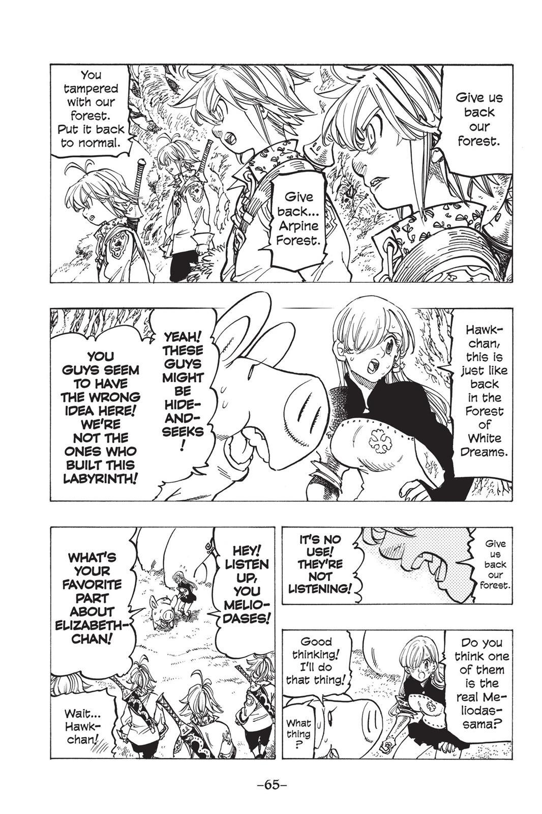 Read The Seven Deadly Sins- Seven Days Manga Online