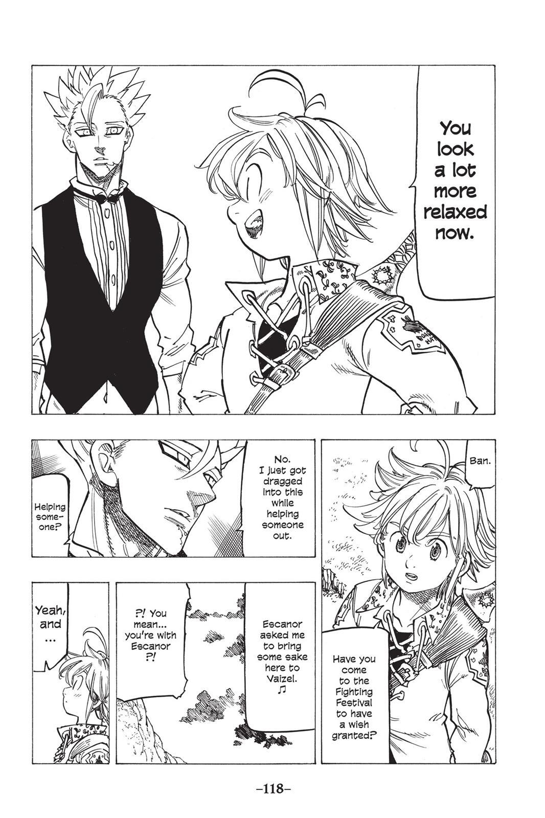 Read The Seven Deadly Sins- Seven Days Manga Online
