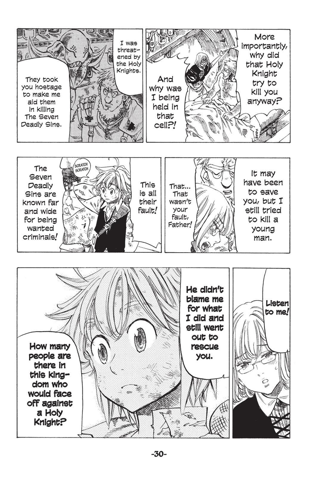 Read The Seven Deadly Sins- Seven Days Manga Online