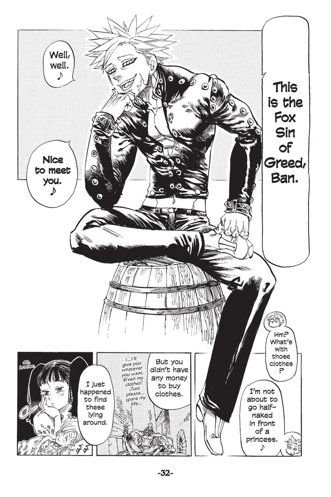 Read The Seven Deadly Sins- Seven Days Manga Online