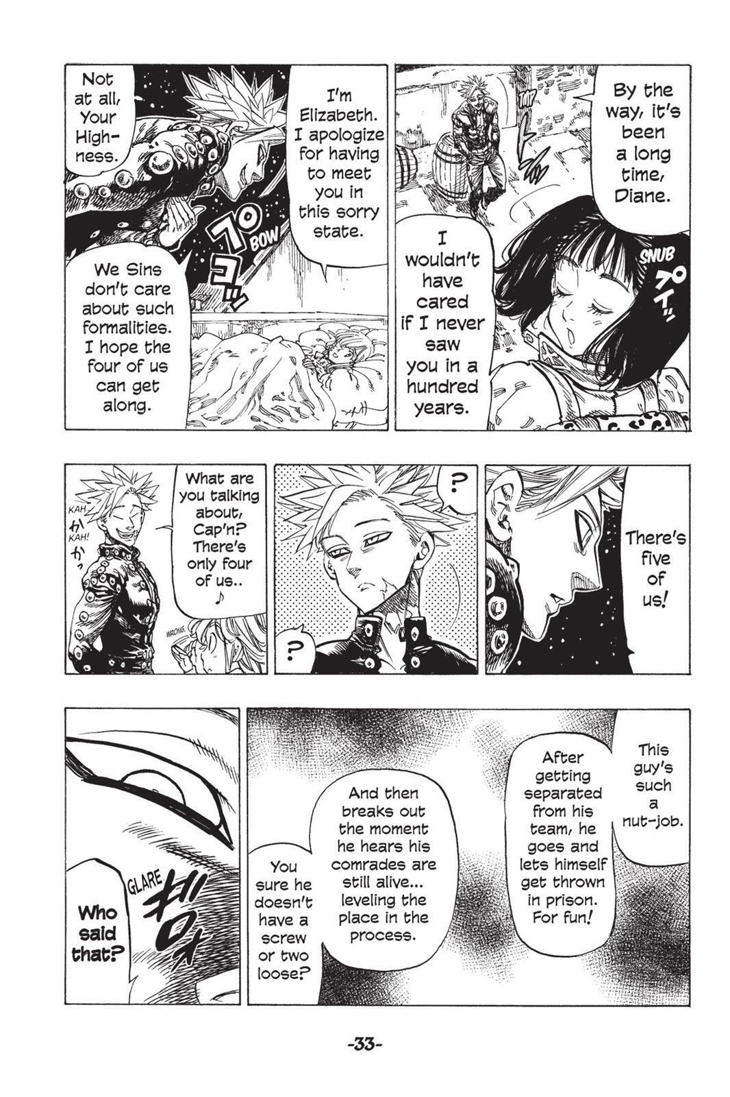 Read The Seven Deadly Sins- Seven Days Manga Online