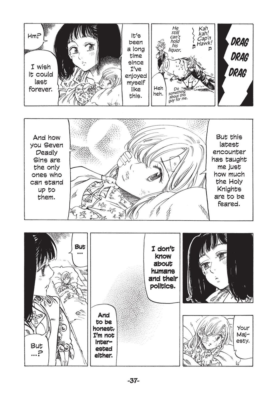Read The Seven Deadly Sins- Seven Days Manga Online