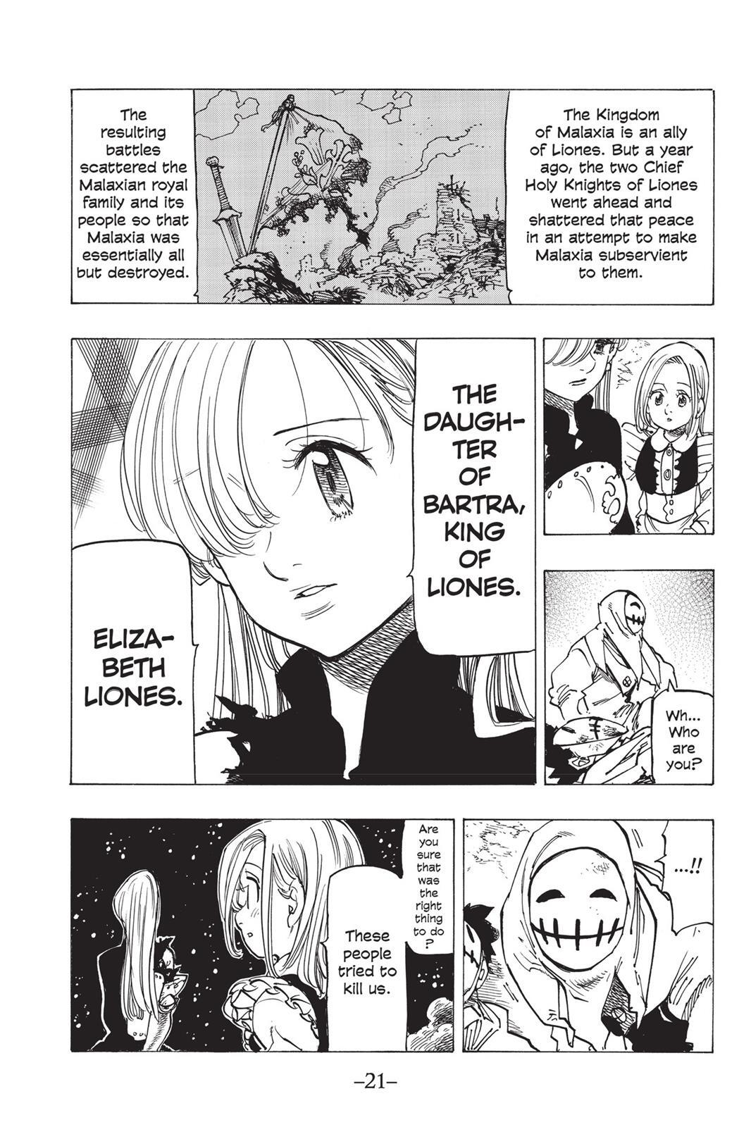 Read The Seven Deadly Sins- Seven Days Manga Online