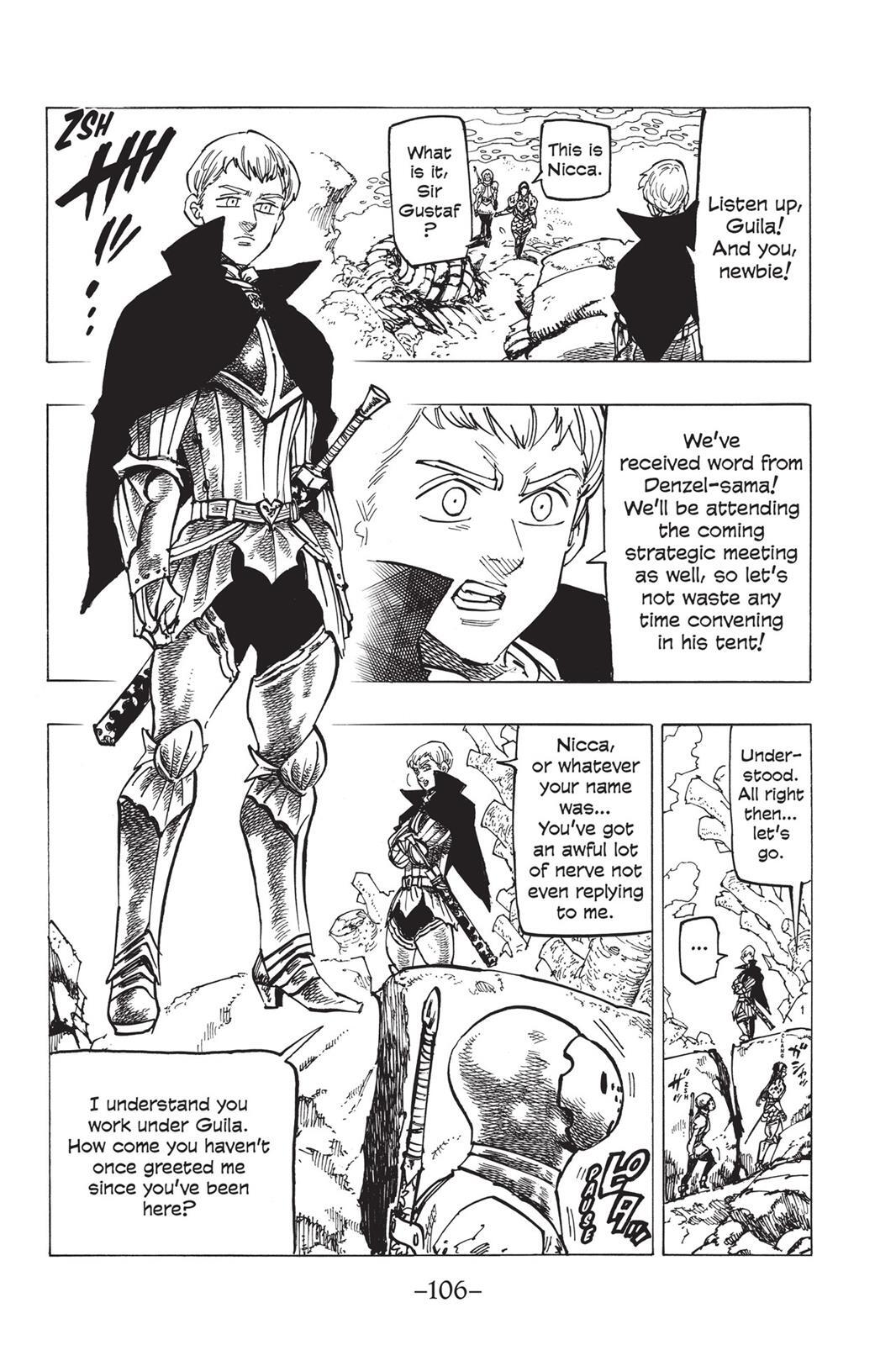 Read The Seven Deadly Sins- Seven Days Manga Online