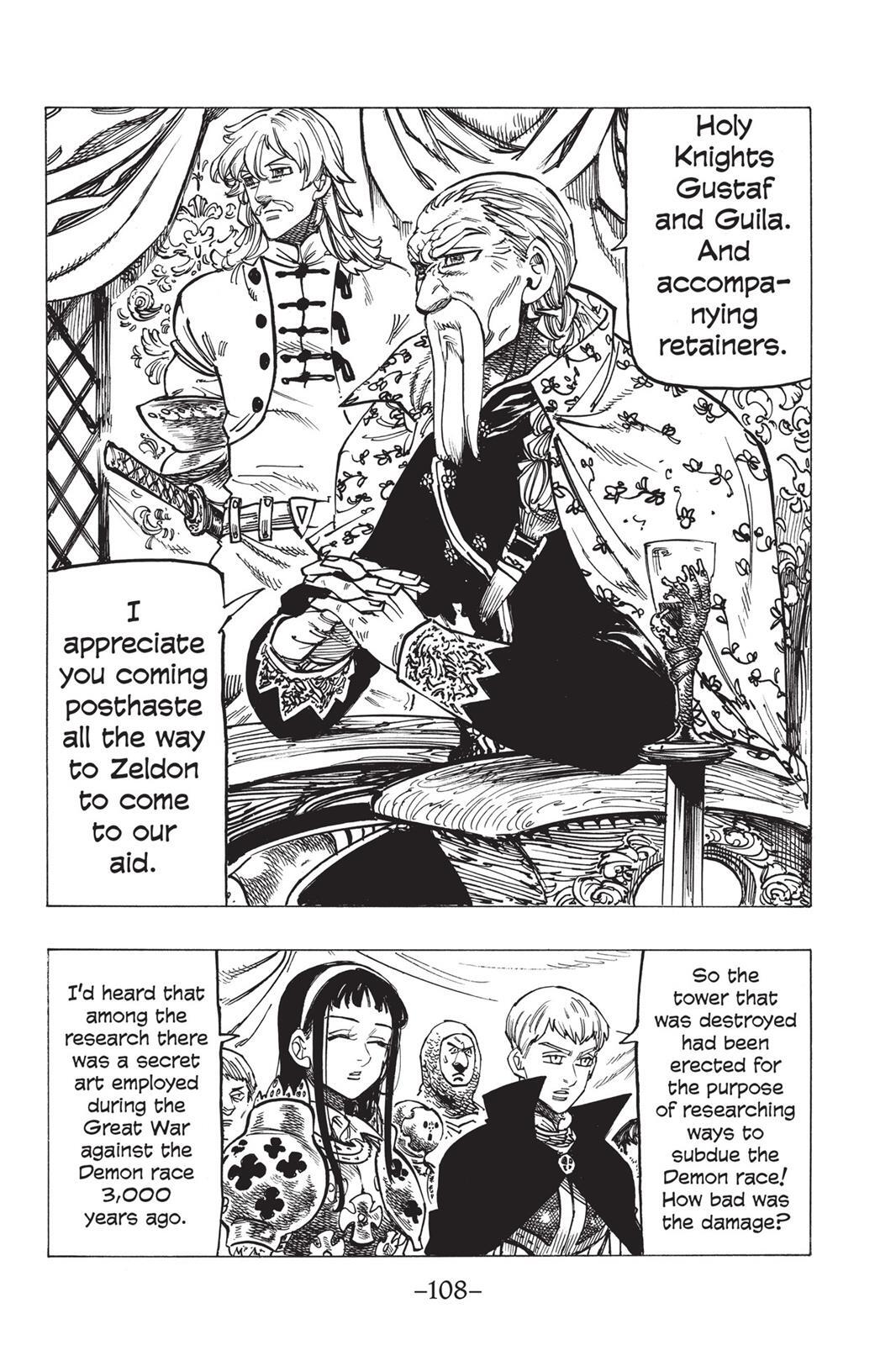 Read The Seven Deadly Sins- Seven Days Manga Online