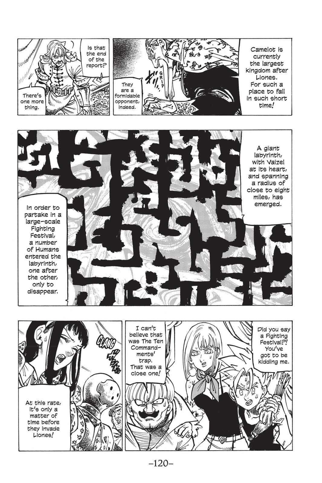 Read The Seven Deadly Sins- Seven Days Manga Online