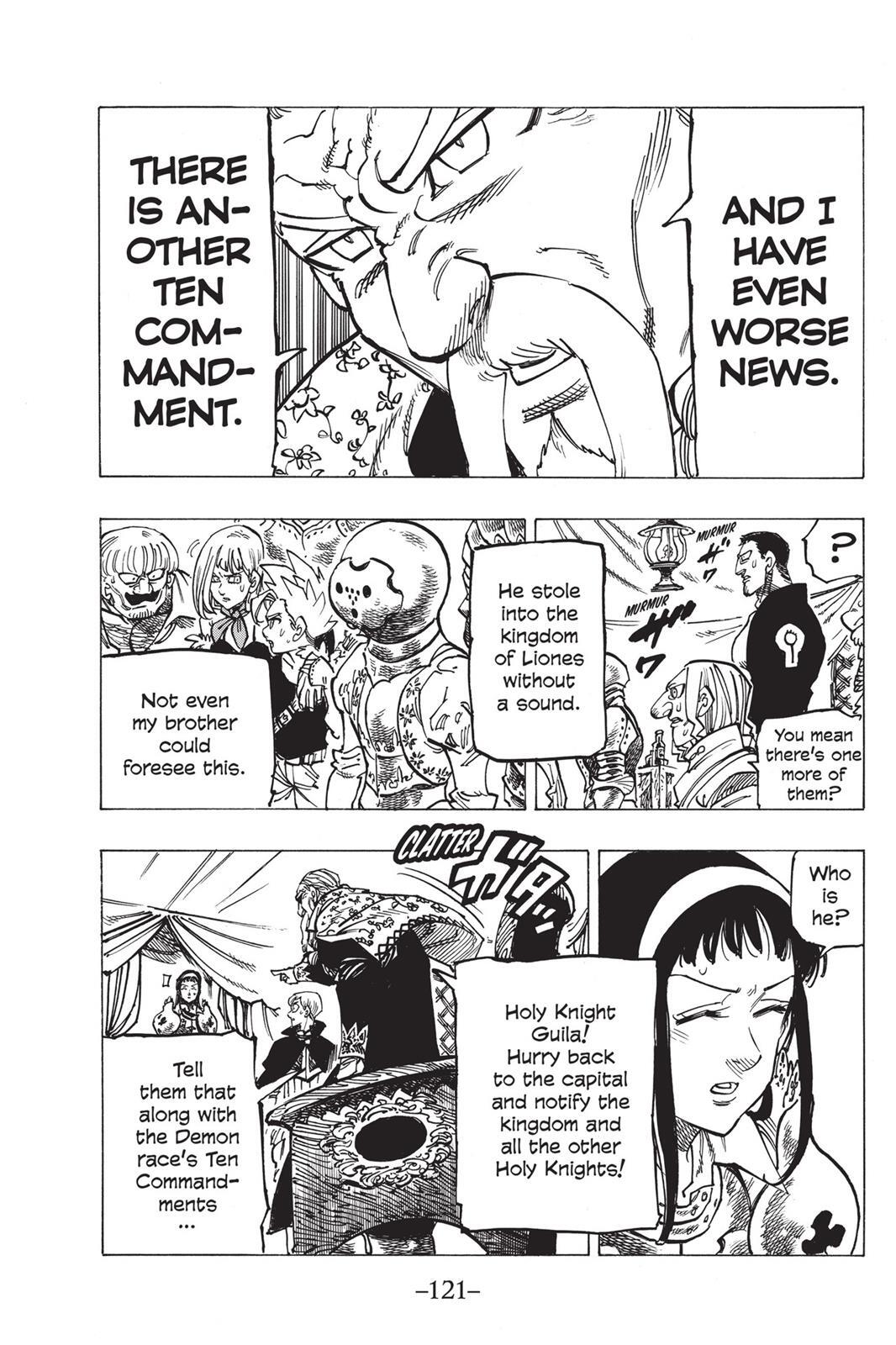 Read The Seven Deadly Sins- Seven Days Manga Online