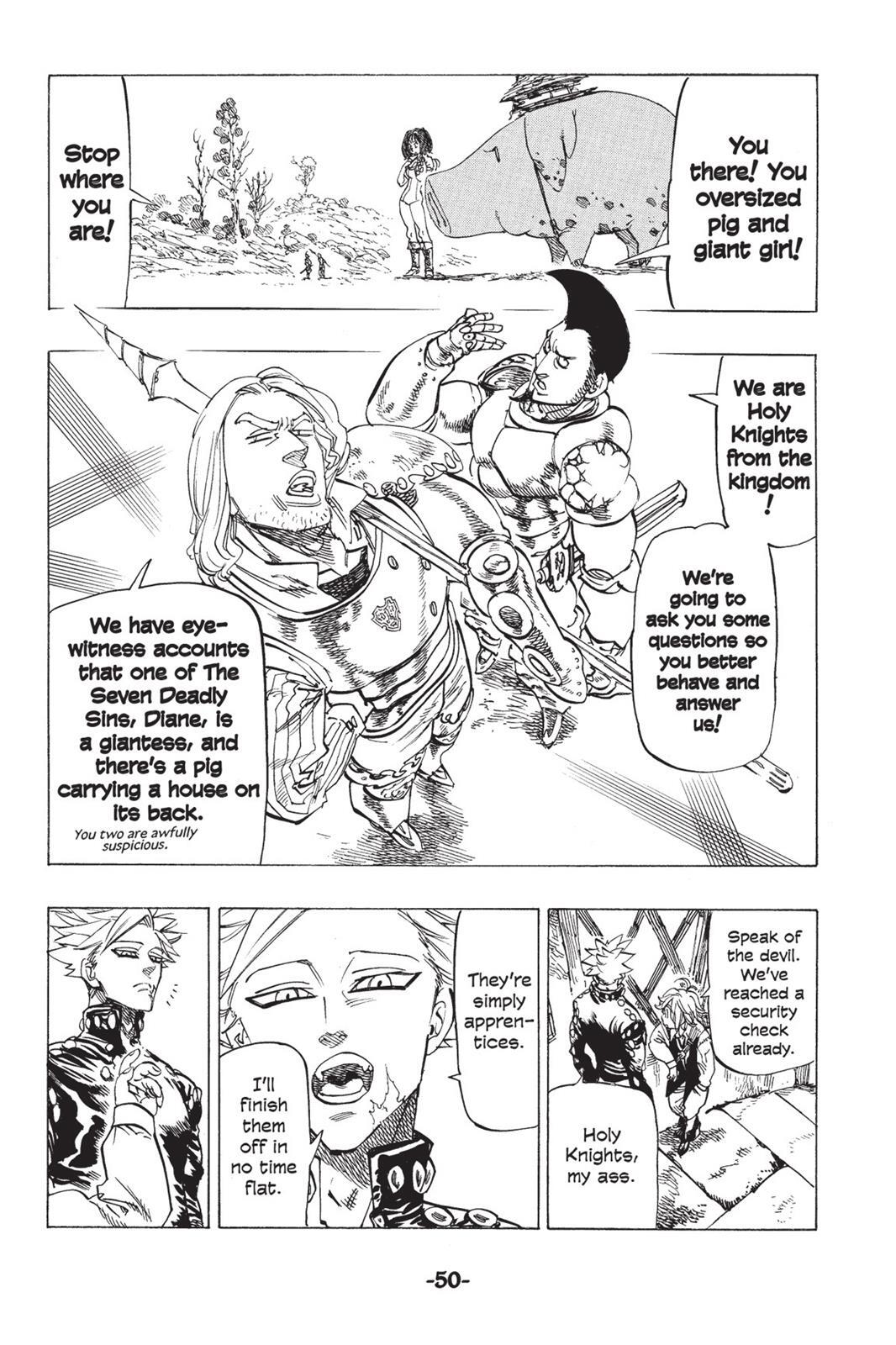 Read The Seven Deadly Sins- Seven Days Manga Online