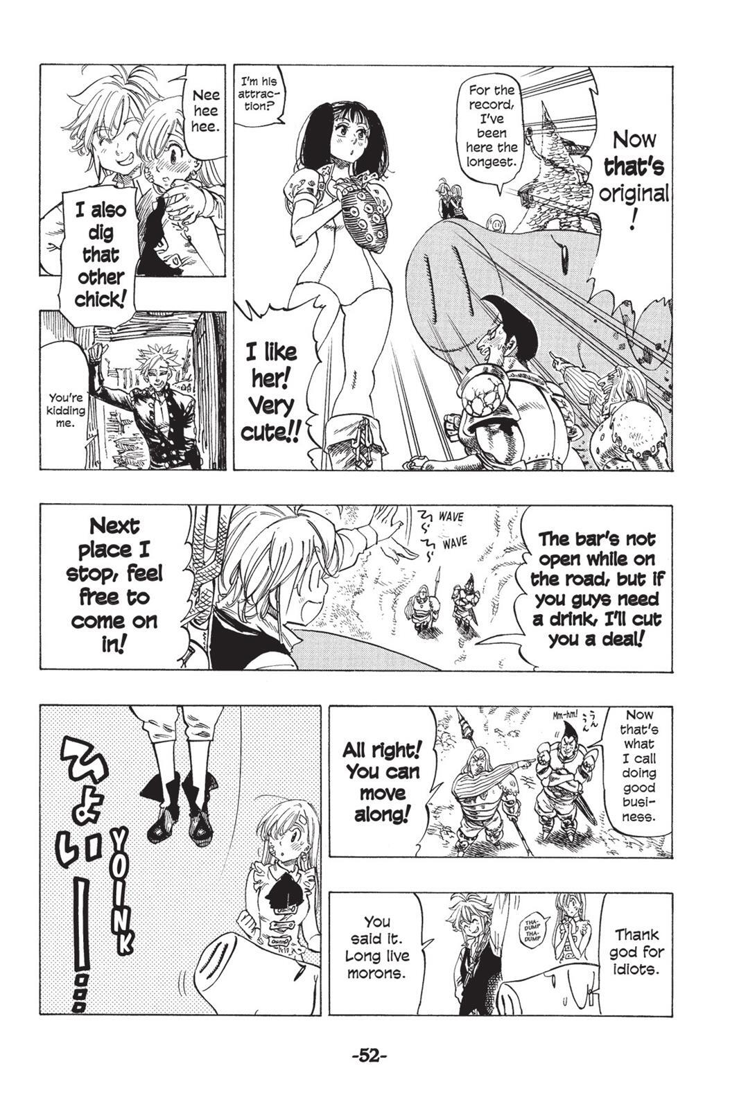 Read The Seven Deadly Sins- Seven Days Manga Online