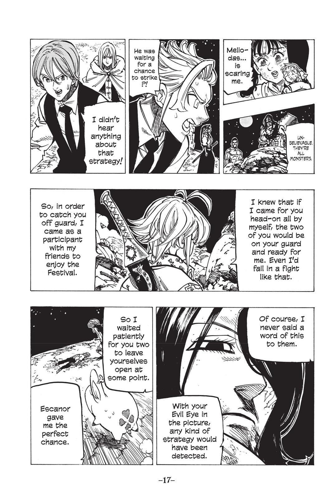 Read The Seven Deadly Sins- Seven Days Manga Online