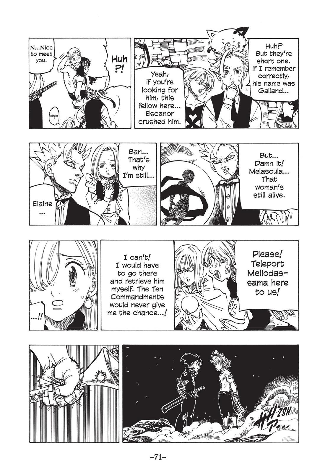 Read The Seven Deadly Sins- Seven Days Manga Online