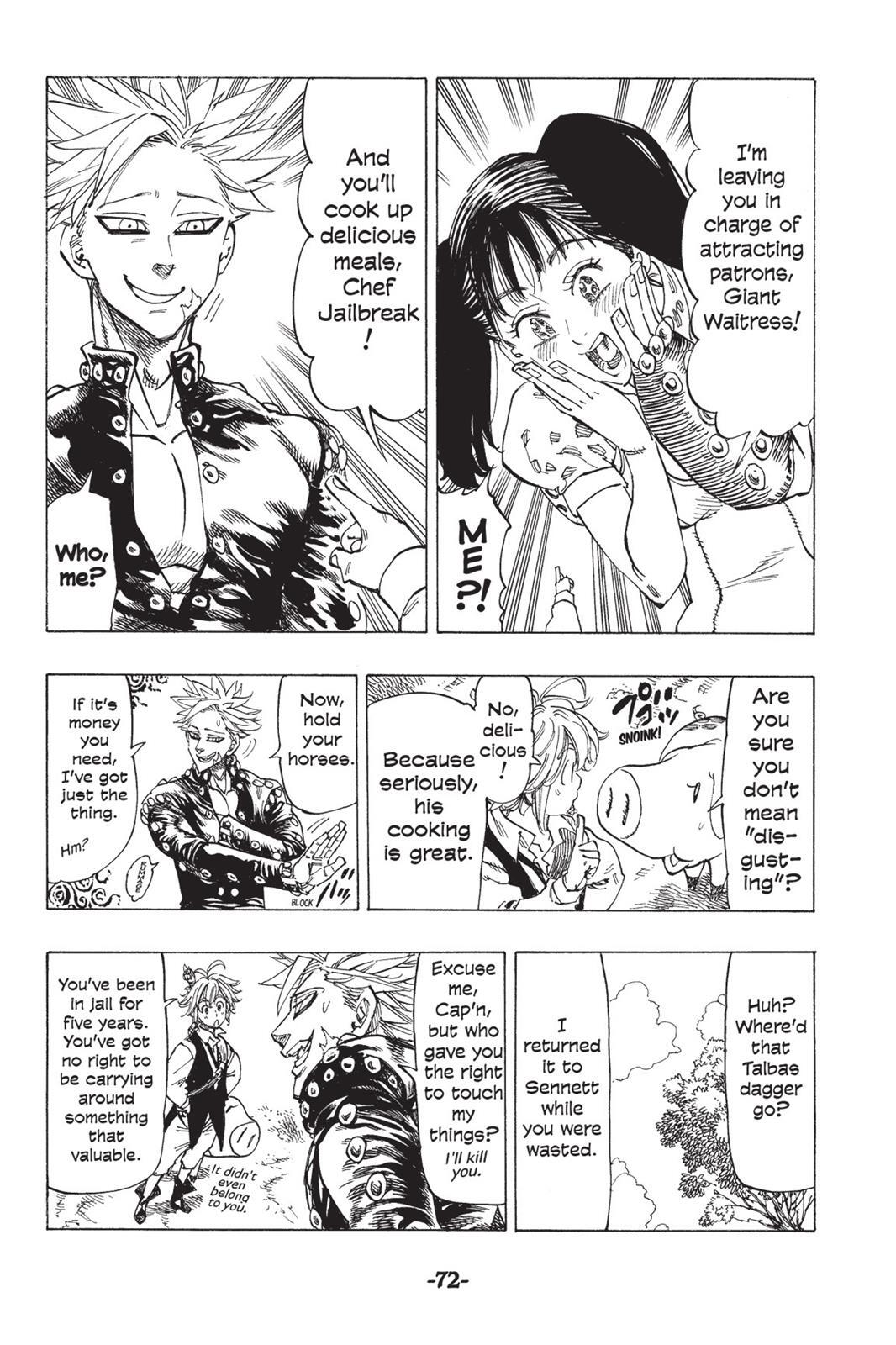 Read The Seven Deadly Sins- Seven Days Manga Online