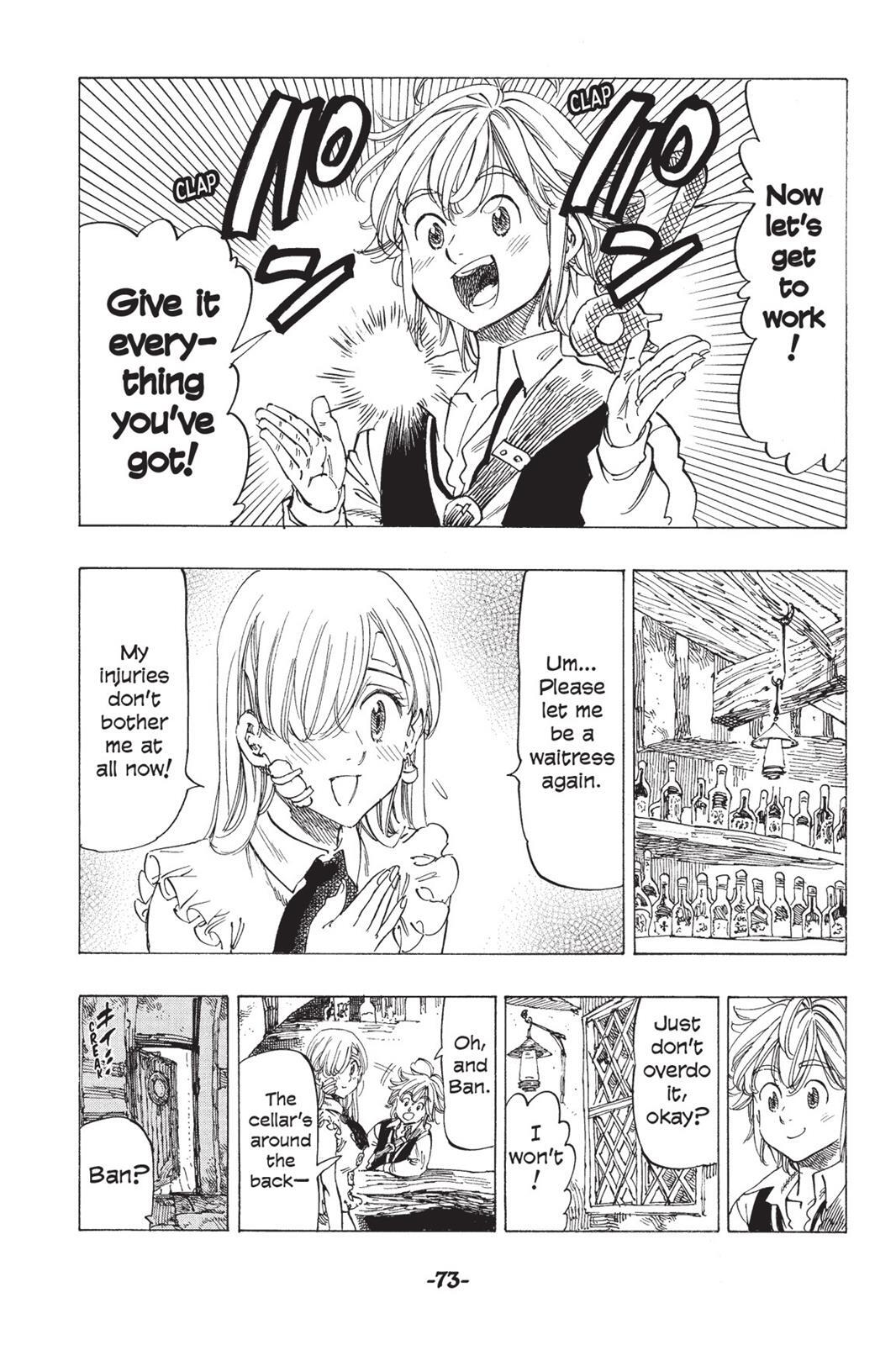 Read The Seven Deadly Sins- Seven Days Manga Online