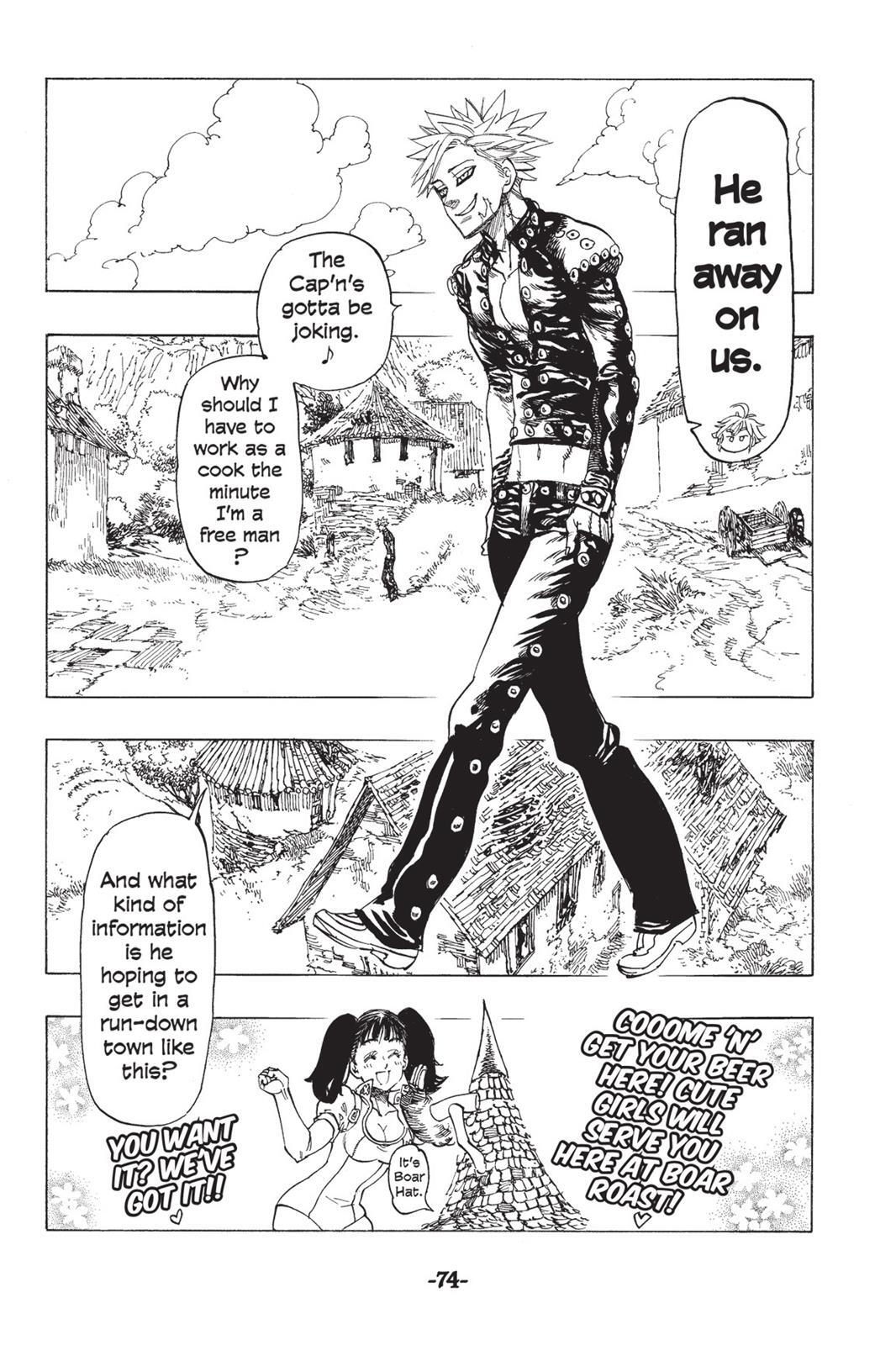 Read The Seven Deadly Sins- Seven Days Manga Online