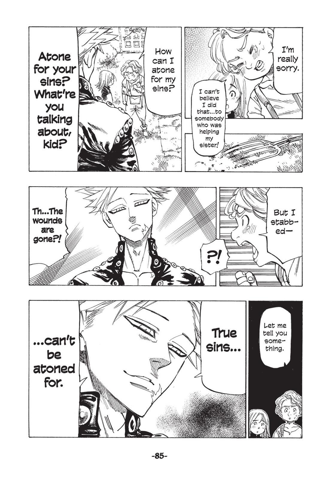 Read The Seven Deadly Sins- Seven Days Manga Online