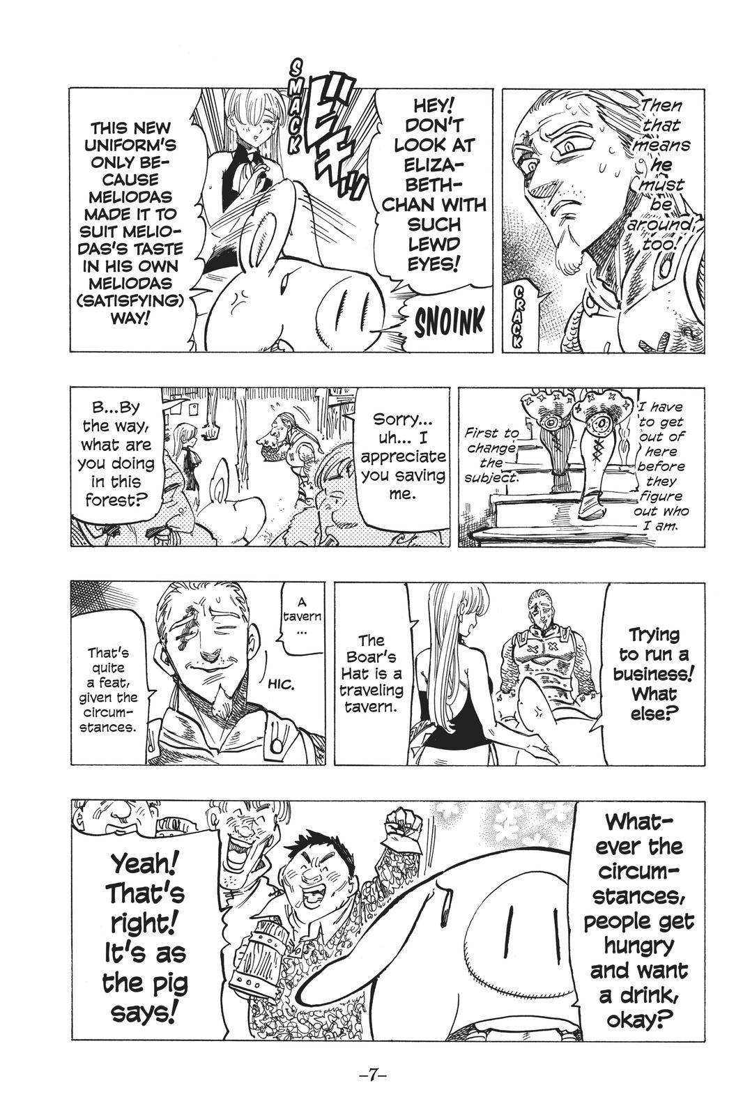Read The Seven Deadly Sins- Seven Days Manga Online
