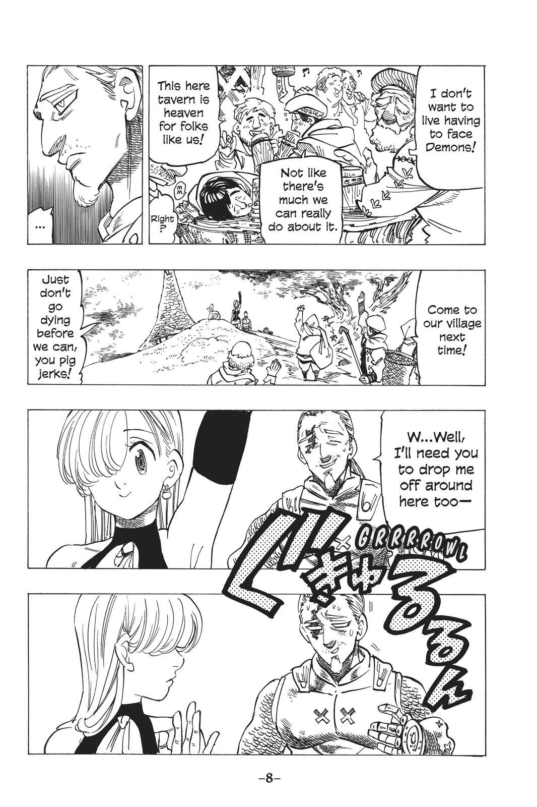 Read The Seven Deadly Sins- Seven Days Manga Online