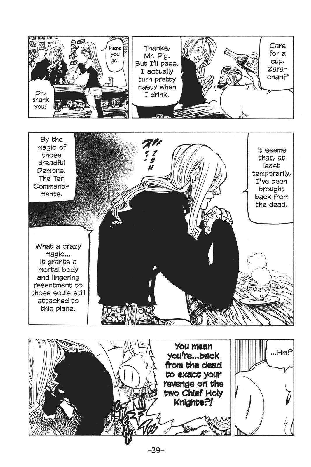 Read The Seven Deadly Sins- Seven Days Manga Online