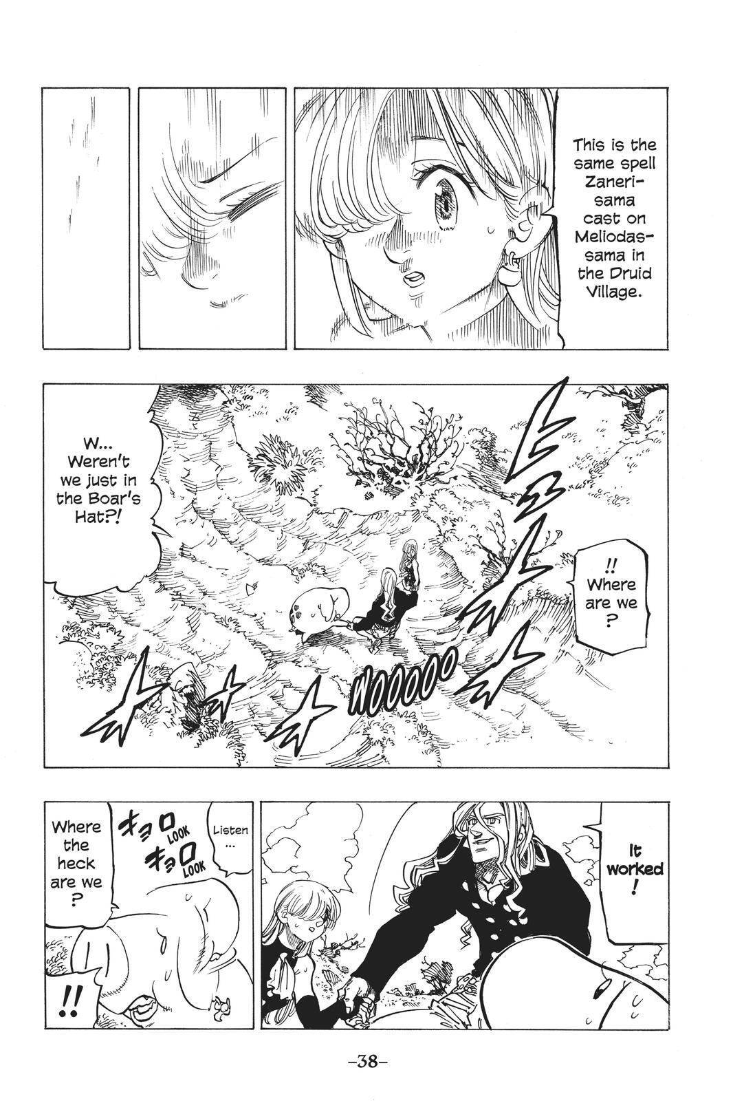 Read The Seven Deadly Sins- Seven Days Manga Online